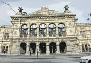 (C) Hans Prammer: Für Pfefferminztee-Trinker Franz Joseph wurde eigens ein Teesalon in der Staatsoper eingeplant.