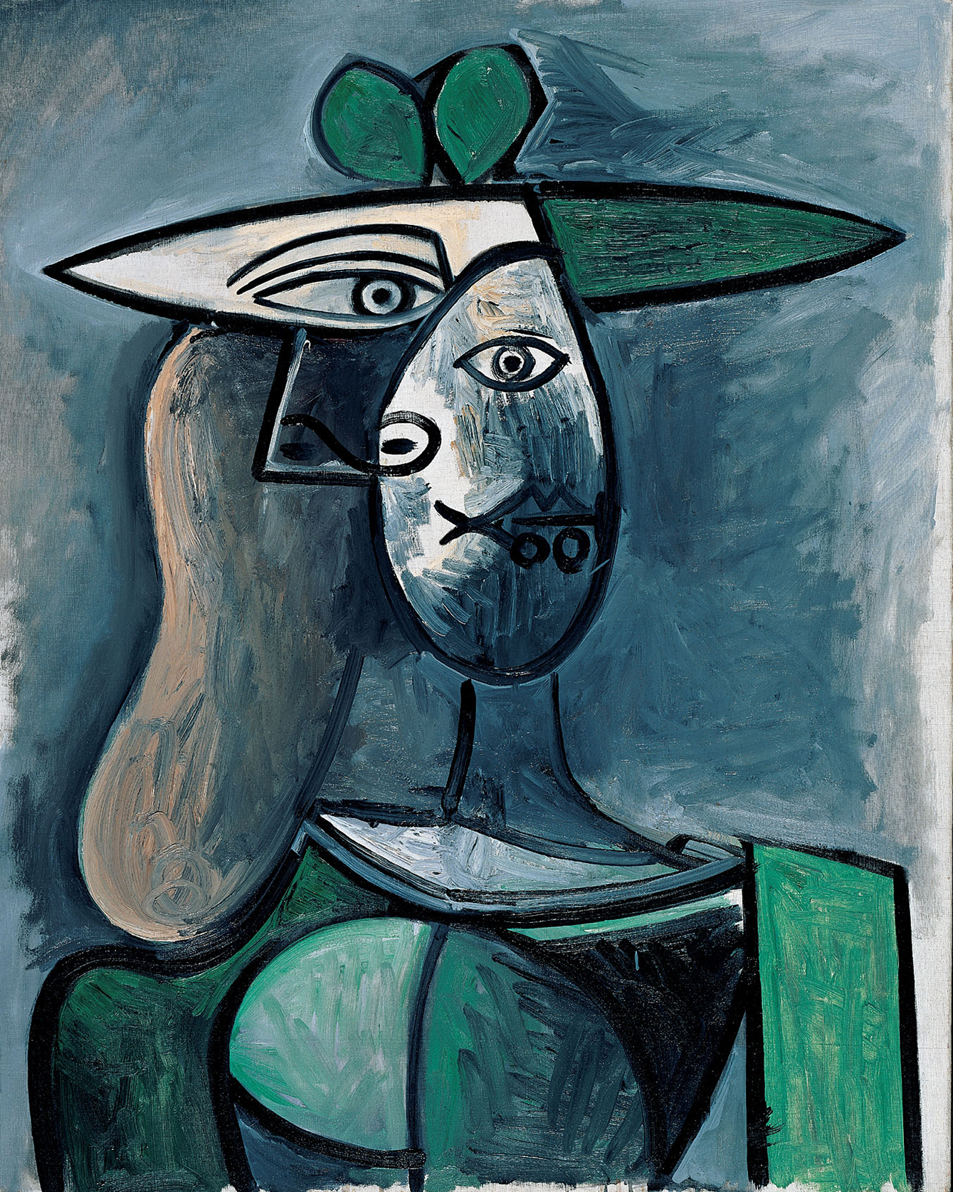 (C) Succession Picasso/ Bildrecht, Wien 2023/ALBERTINA, Wien - Sammlung Batliner: Mittelmeerlandschaft, 1952
