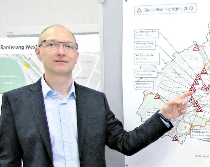 Krottenbachstraße: Probelauf für Stauzone