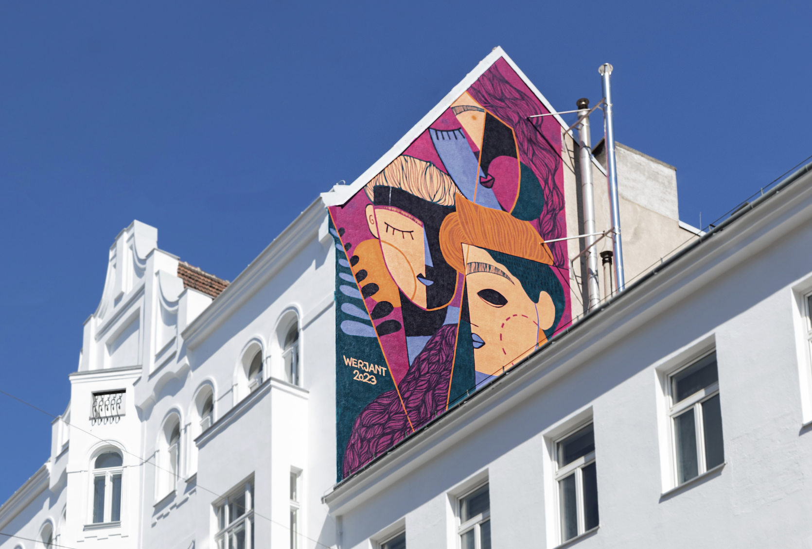 Neues Kunstwerk in der Jörgerstraße