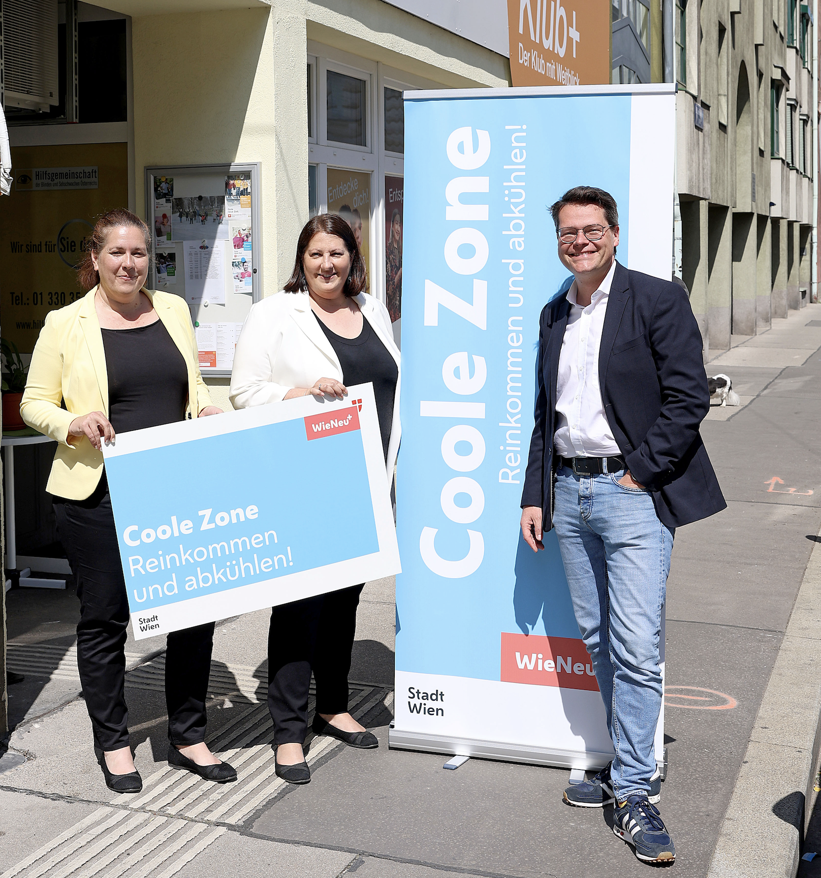 Sommerhitze: „Coole Zonen“ gehen in Pilotphase