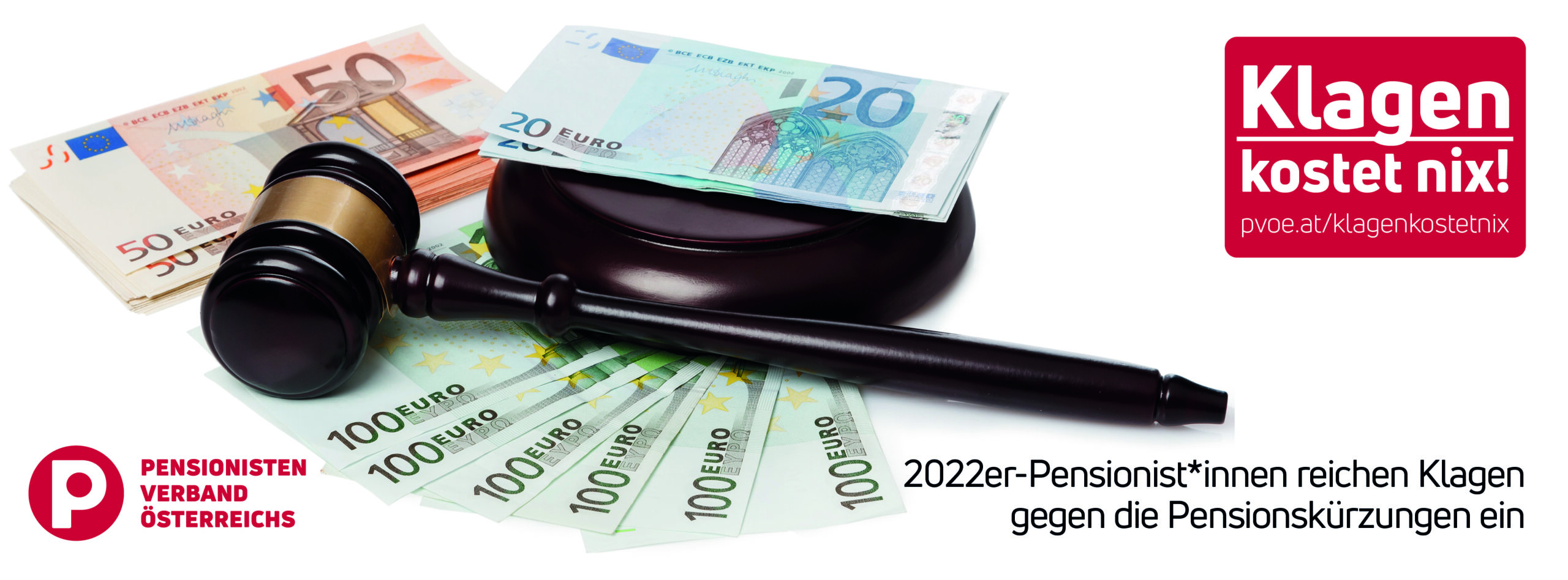 Jetzt reicht’s: Die Pensionisten gehen vor Gericht!