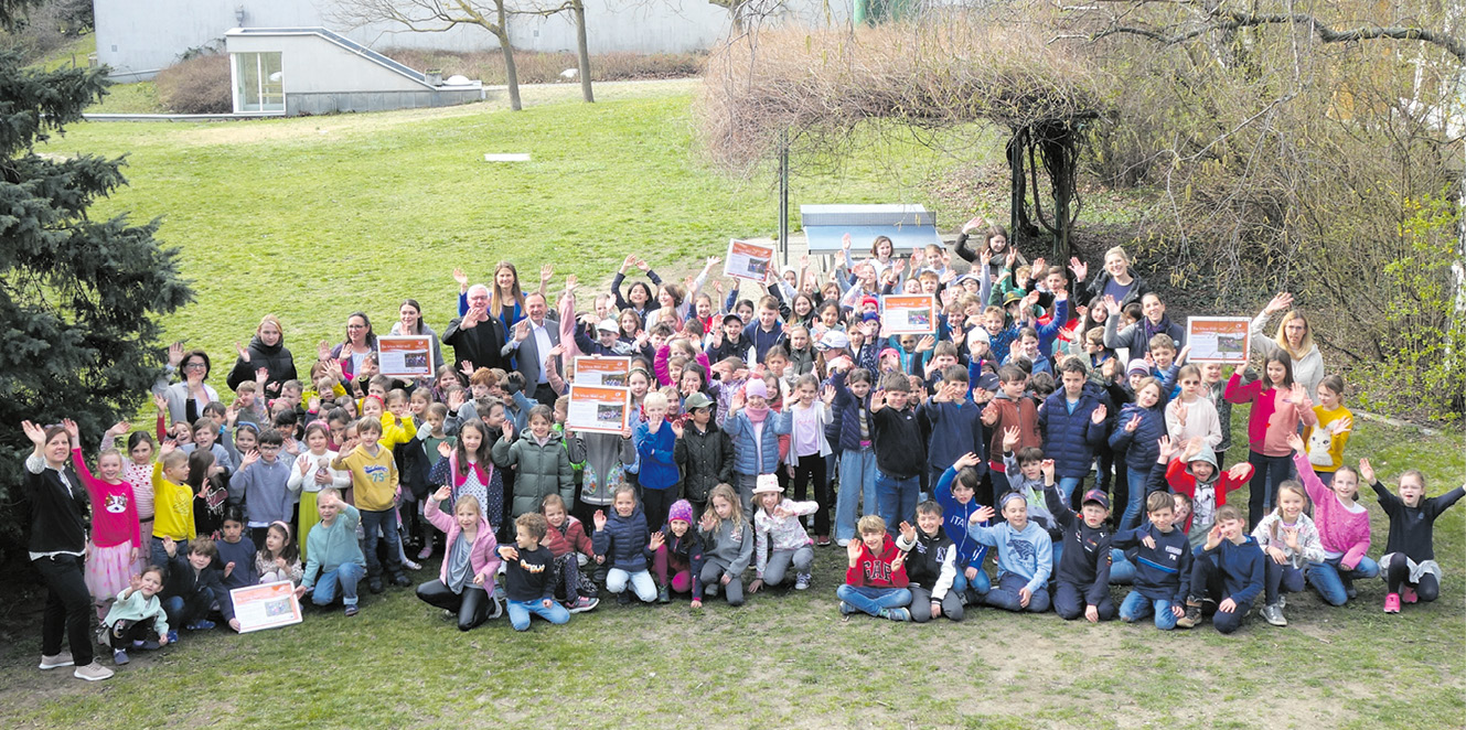 „Mutter Natur“ sagt den Schülern Danke