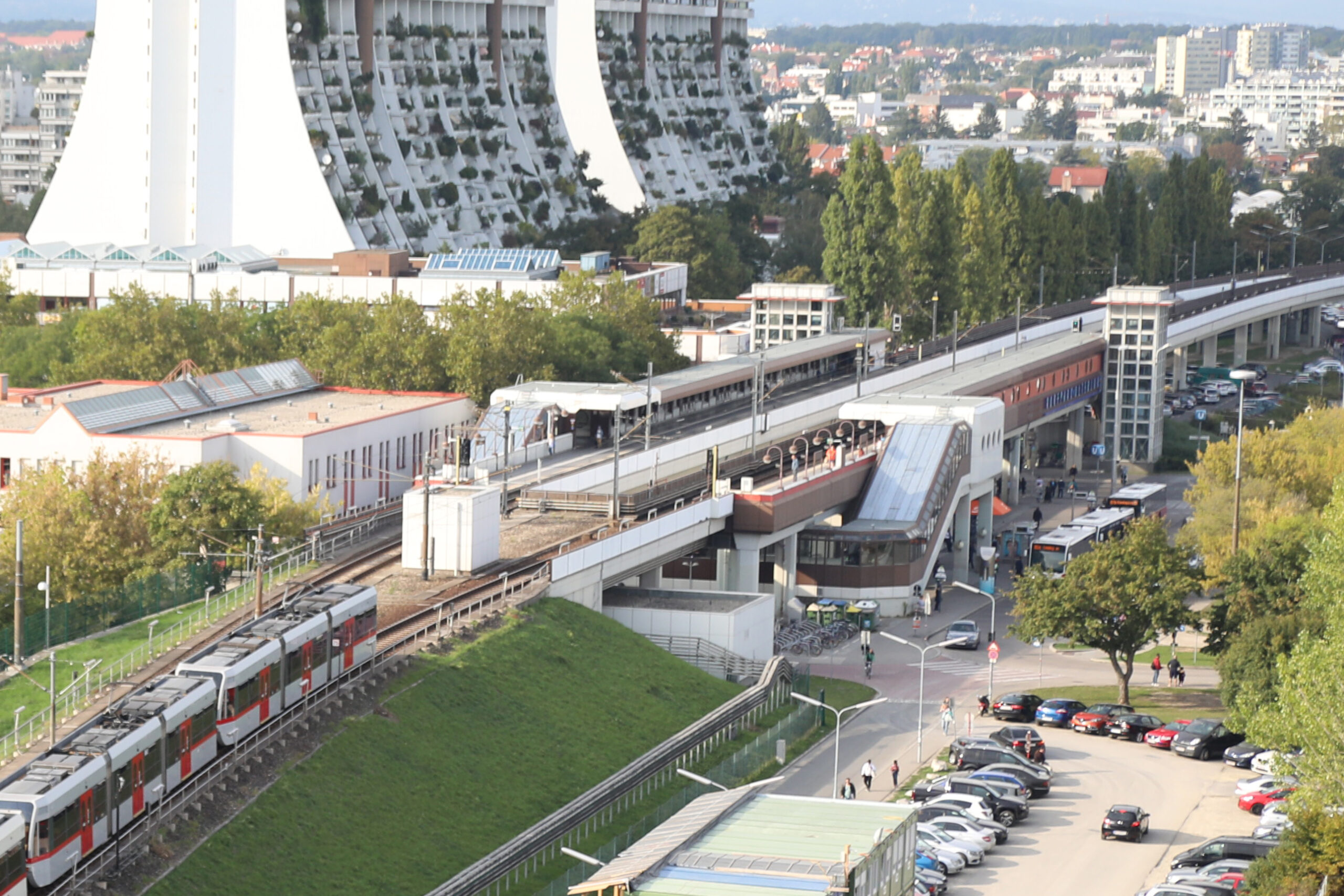 U6-Bauarbeiten zwischen Alterlaa und Am Schöpfwerk