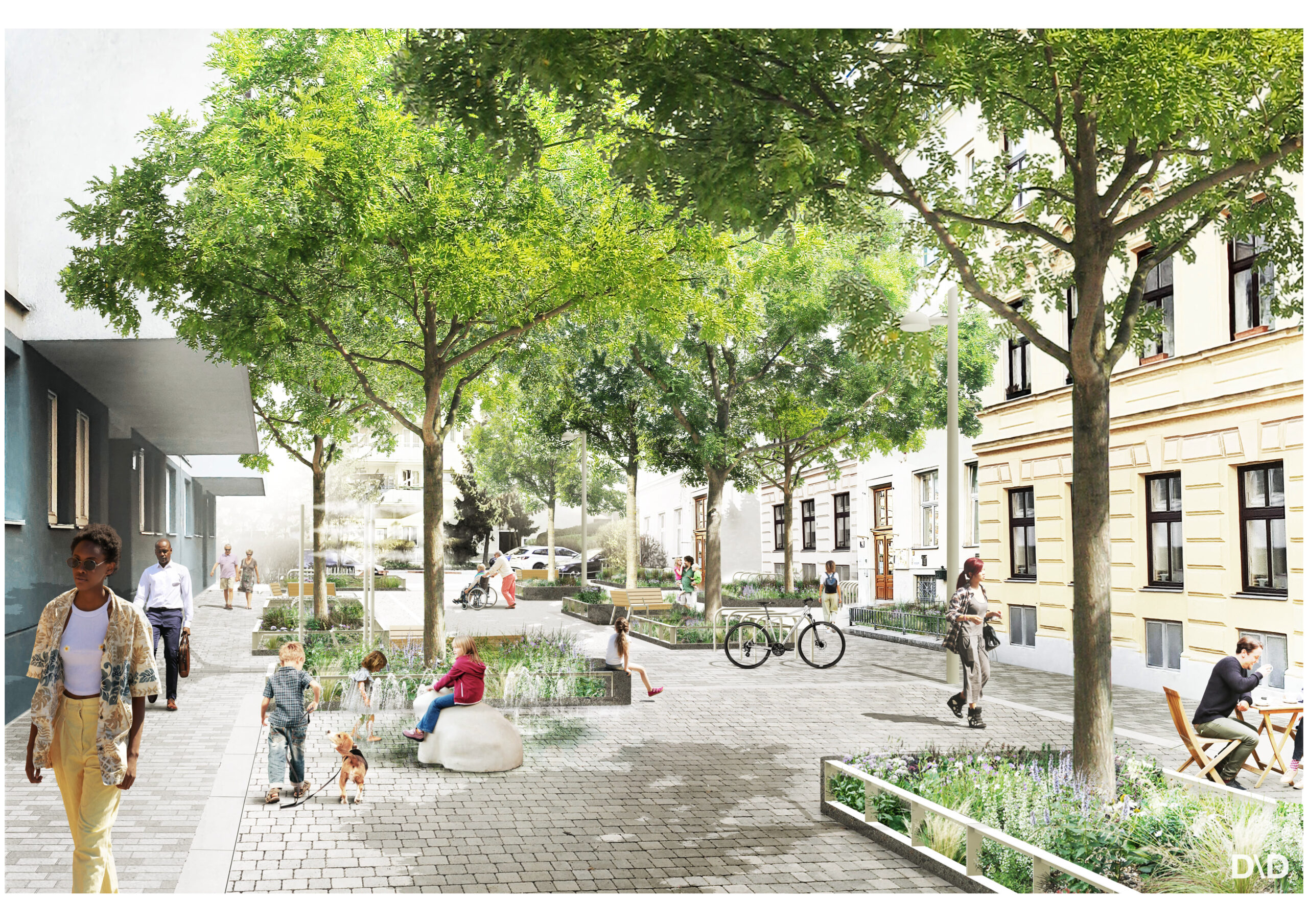 Willkommen am Klimaboulevard Thaliastraße!