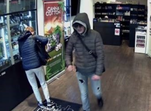 Der Tatverdächtige.