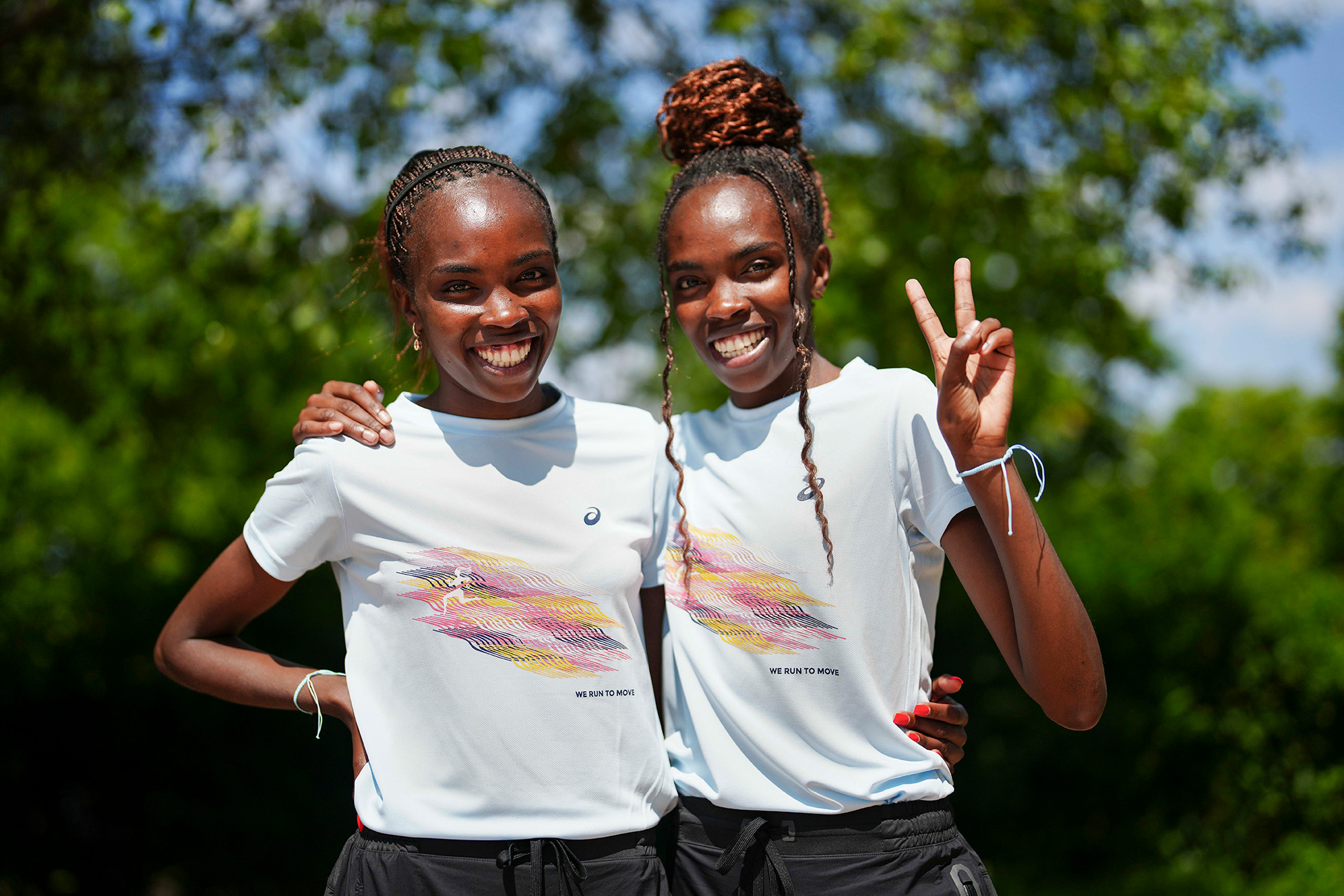 Ein herrlicher Lauftag für Frauen und Mädchen