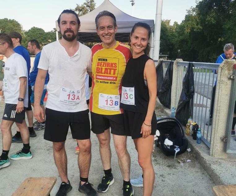 Starke Wiener-Bezirksblatt-Läufer beim Firmen-Run