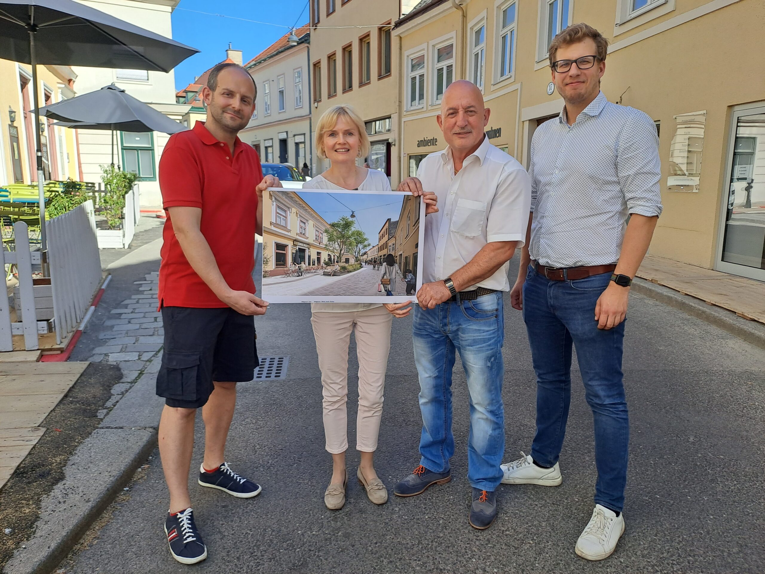 So wird die neue Altgasse in Hietzing zukünftig aussehen