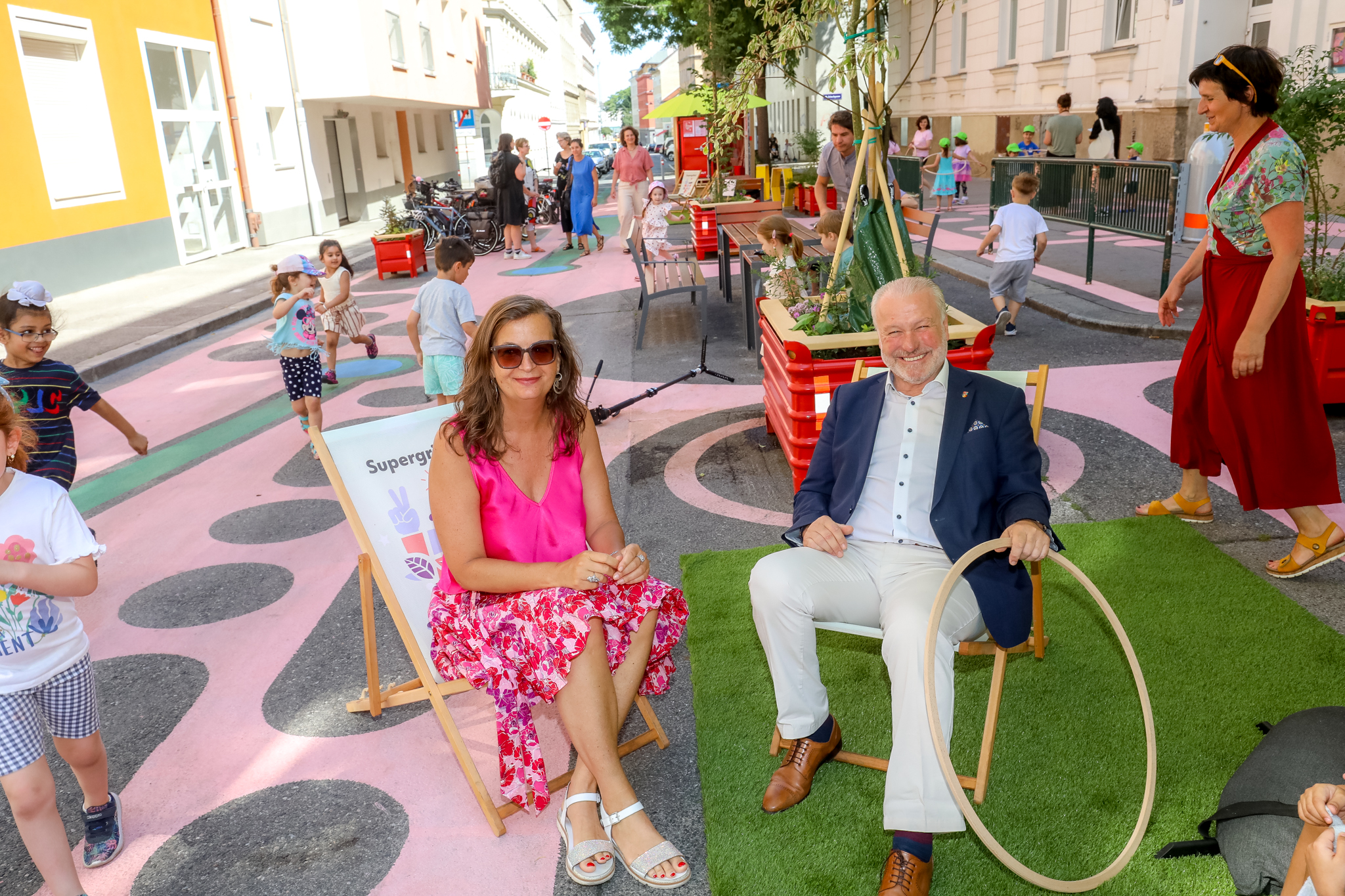 Spiel und Spaß in Wiens erstem Supergrätzl