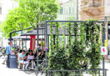 ©Fürthner: Die Zollergasse als grüne Begegnungszone.