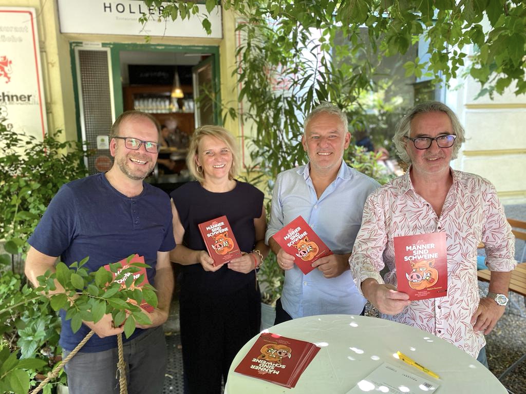 Eine heiße Sommer-Lesung im coolen Veggie-Tempel