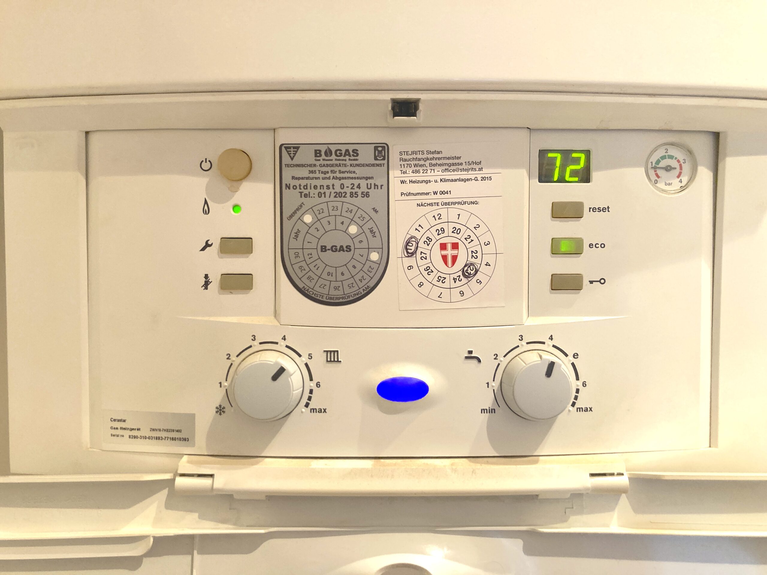 CO-Gefahr durch Gastherme! Warngerät kann Leben retten