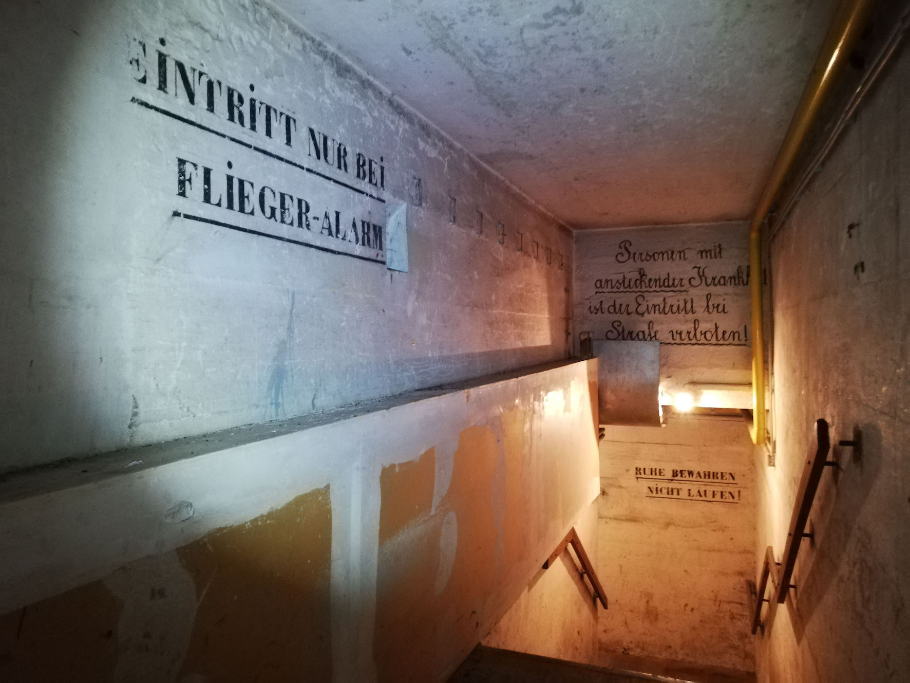 Spuren des Weltkrieges noch im Stadtbild erkennbar