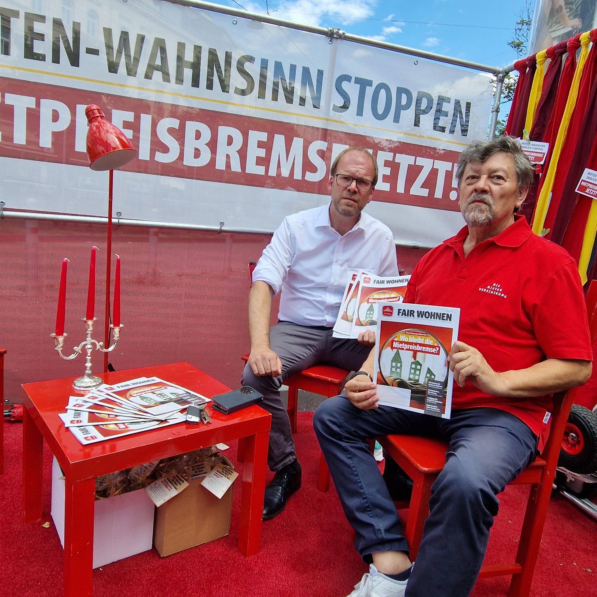 Klare Botschaft: Endlich den “Mieten-Wahnsinn” stoppen!