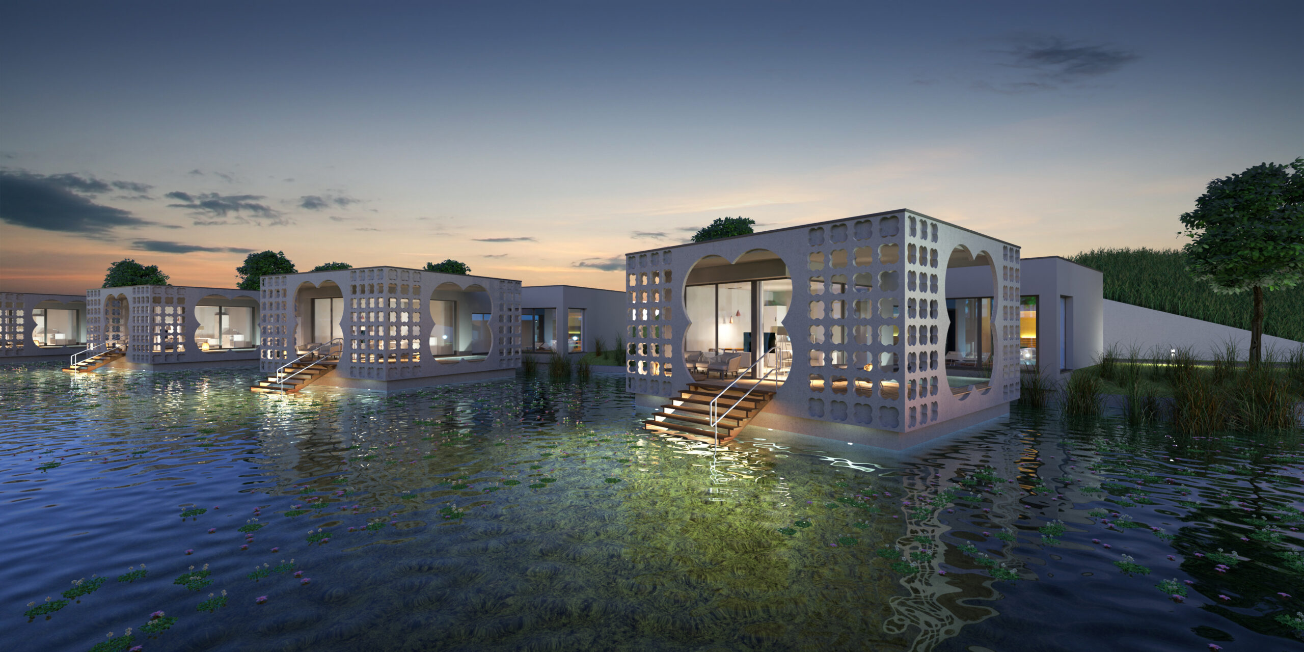 Entspannung und privater Luxus: Silent Villas in der Therme Laa