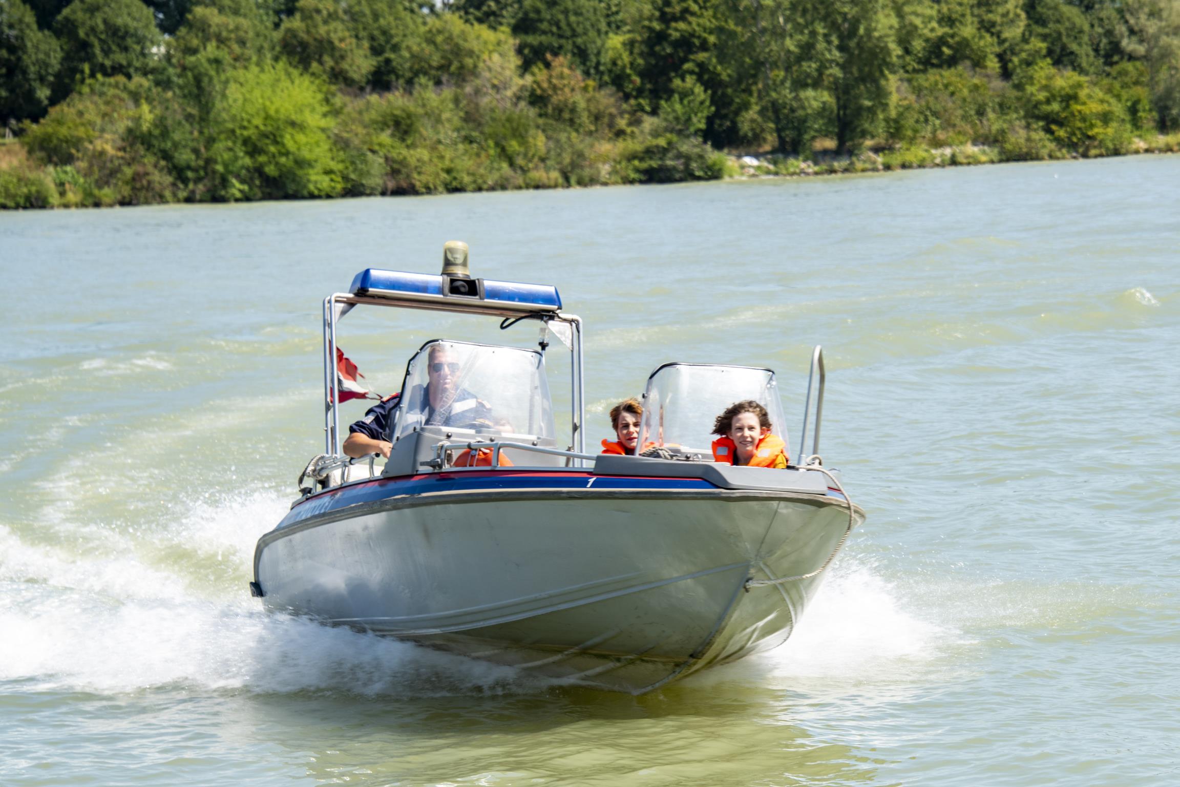 WienXtra Ferienspiel: Mit der Polizei in See stechen