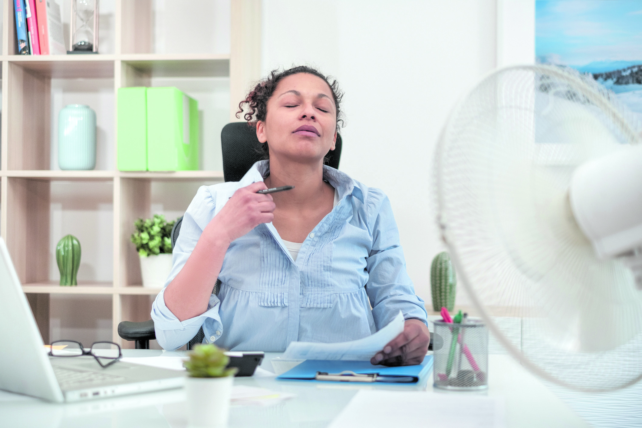 Hitzewelle! Zum Arbeiten sind 25 Grad optimal