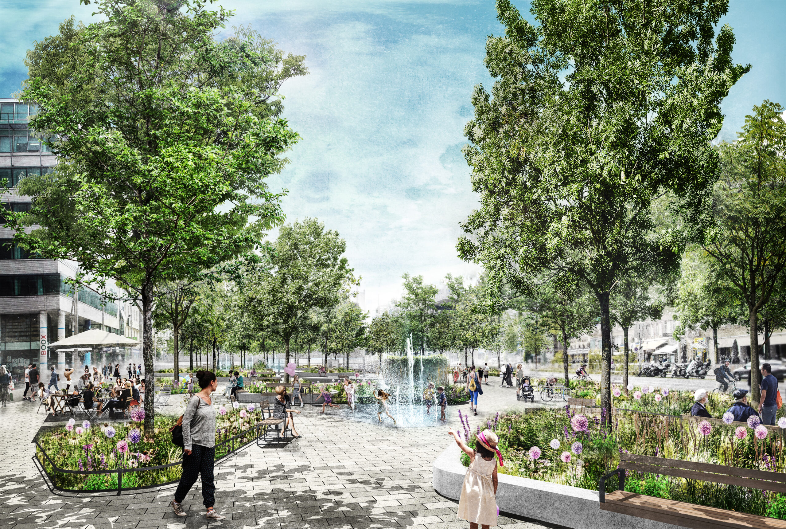 Der Christian-Broda-Platz in Mariahilf wird klimafit!