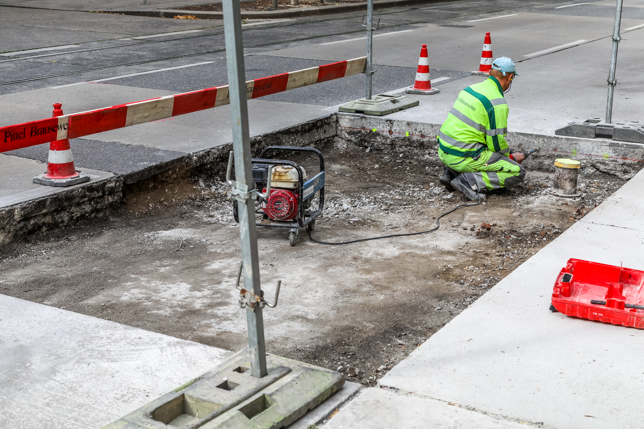Altes Landgut in Favoriten bekommt neue Fahrbahn