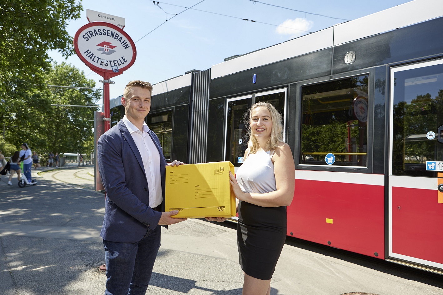 Kommen “Packerl” in Wien schon bald mit der Bim?