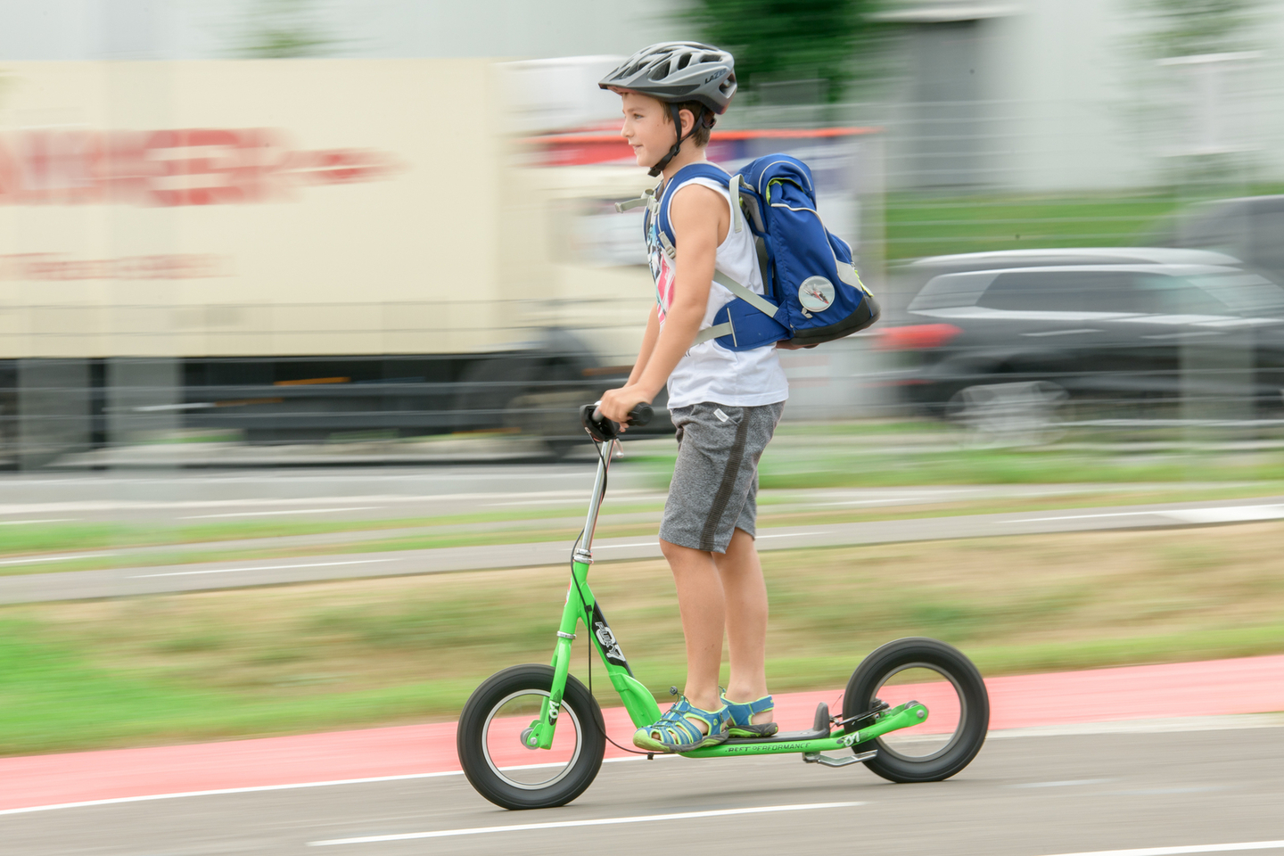 Jeder fünfte Schulweg-Unfall mit Rad oder Roller!