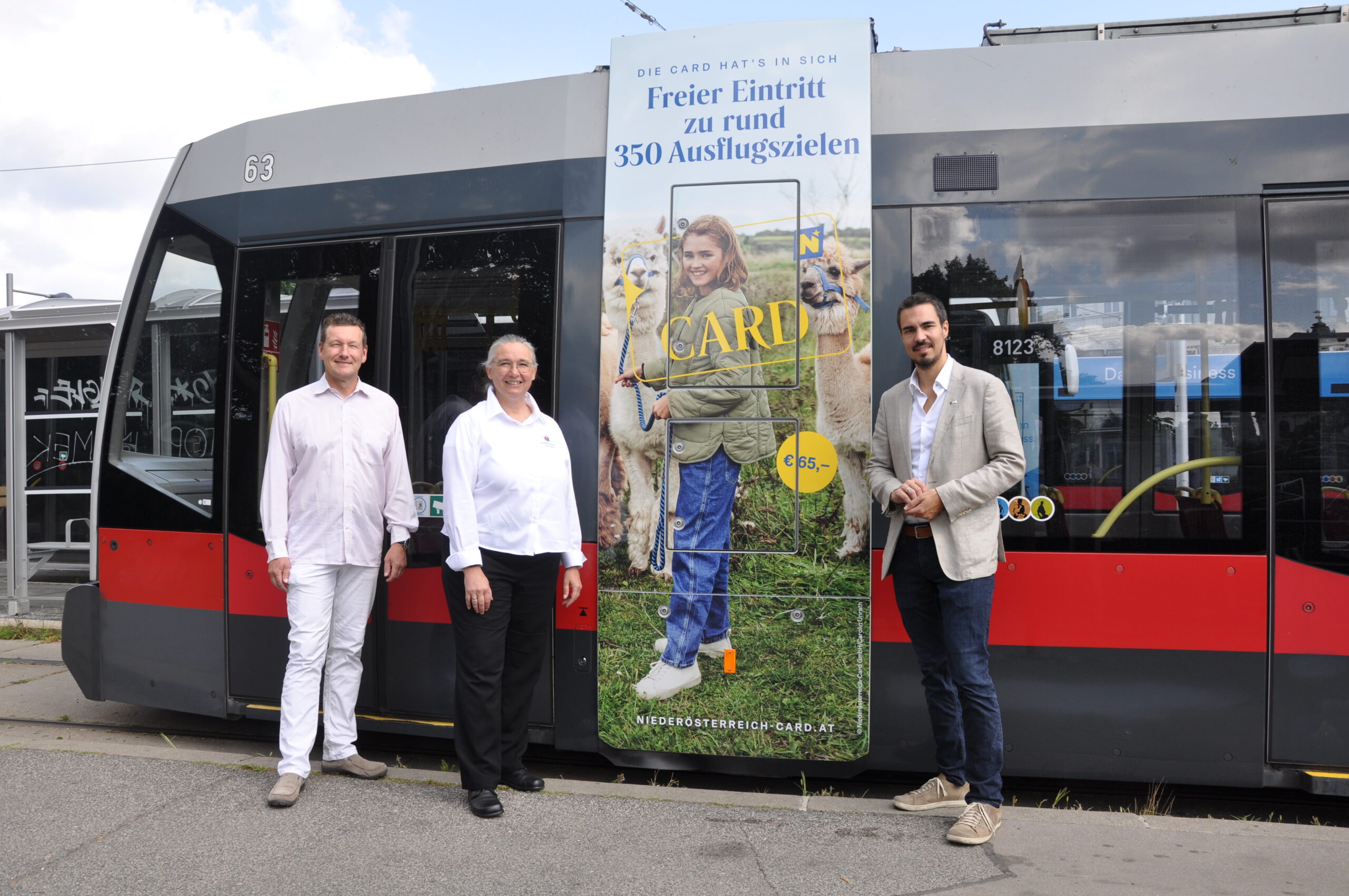 Die Top-NÖ-Ausflugsziele erobern Wien mit der Bim