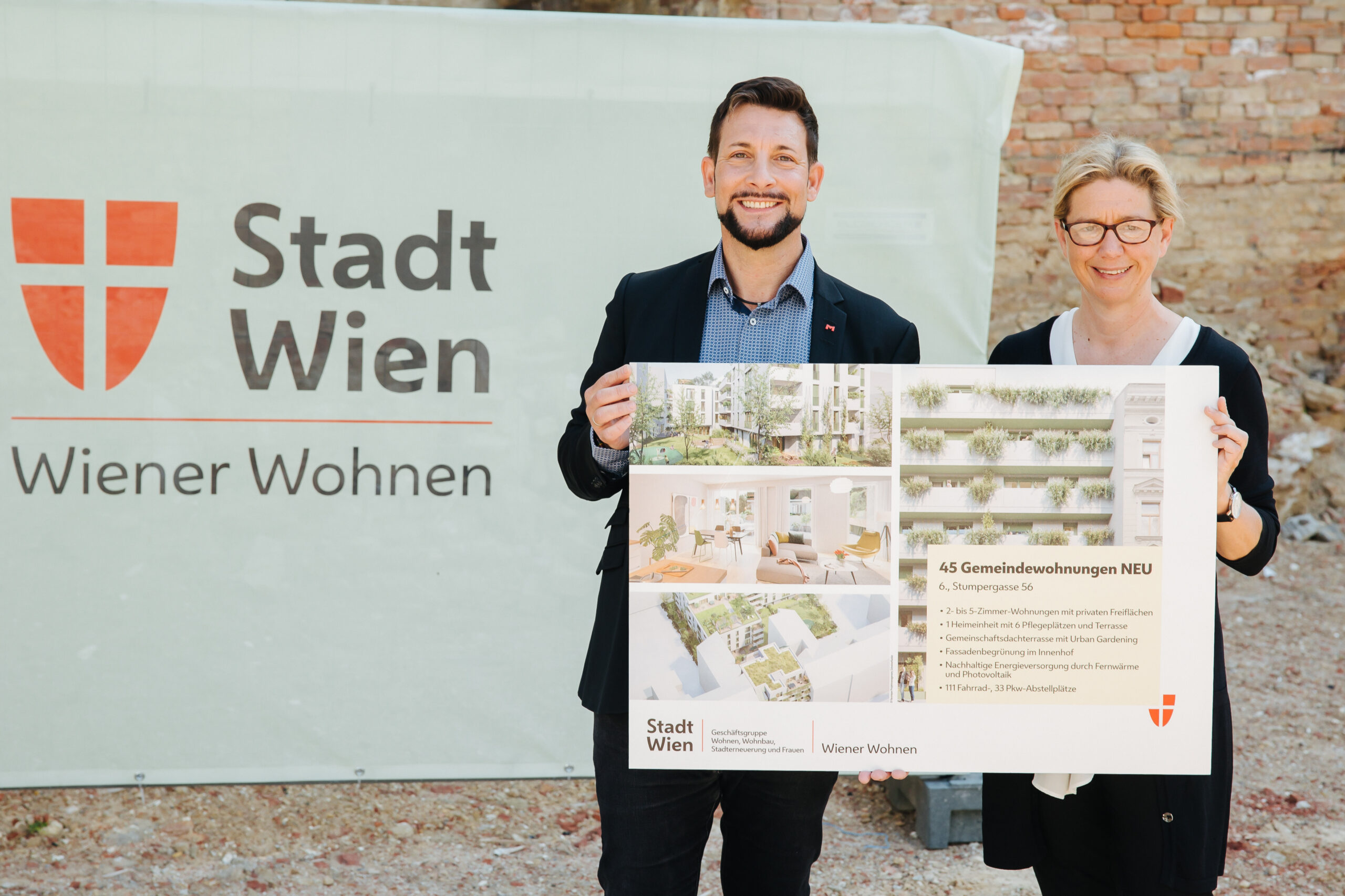 Mariahillf: Neubau mit 45 Gemeindewohnungen