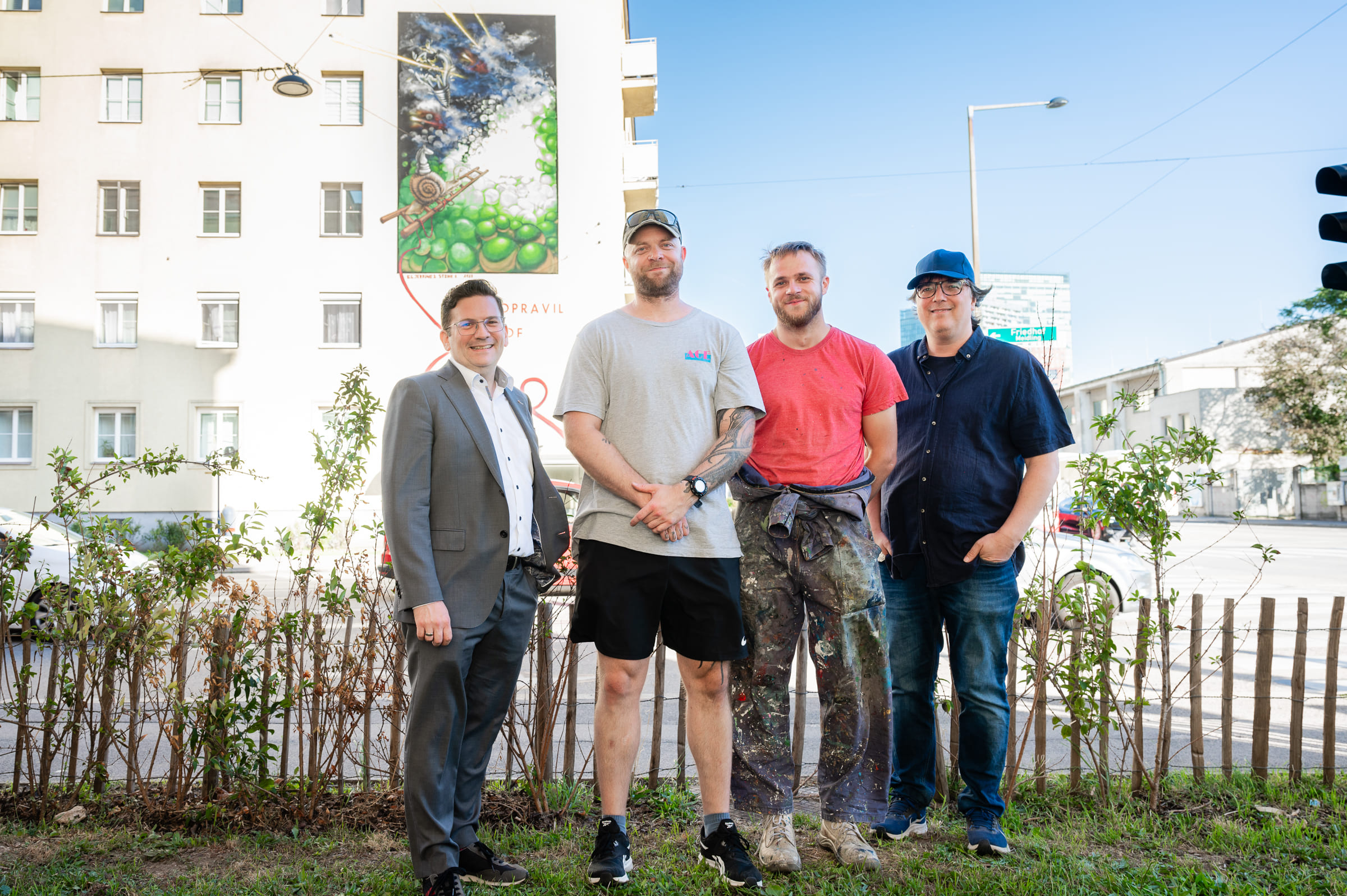 Meidlinger Gemeindebau zeigt sich als “Wunderland”