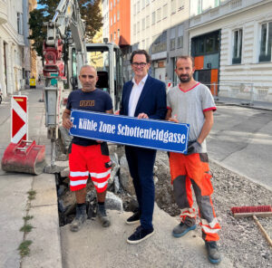 ©BV7: BV Markus Reiter (M.) auf Lokalaugenschein