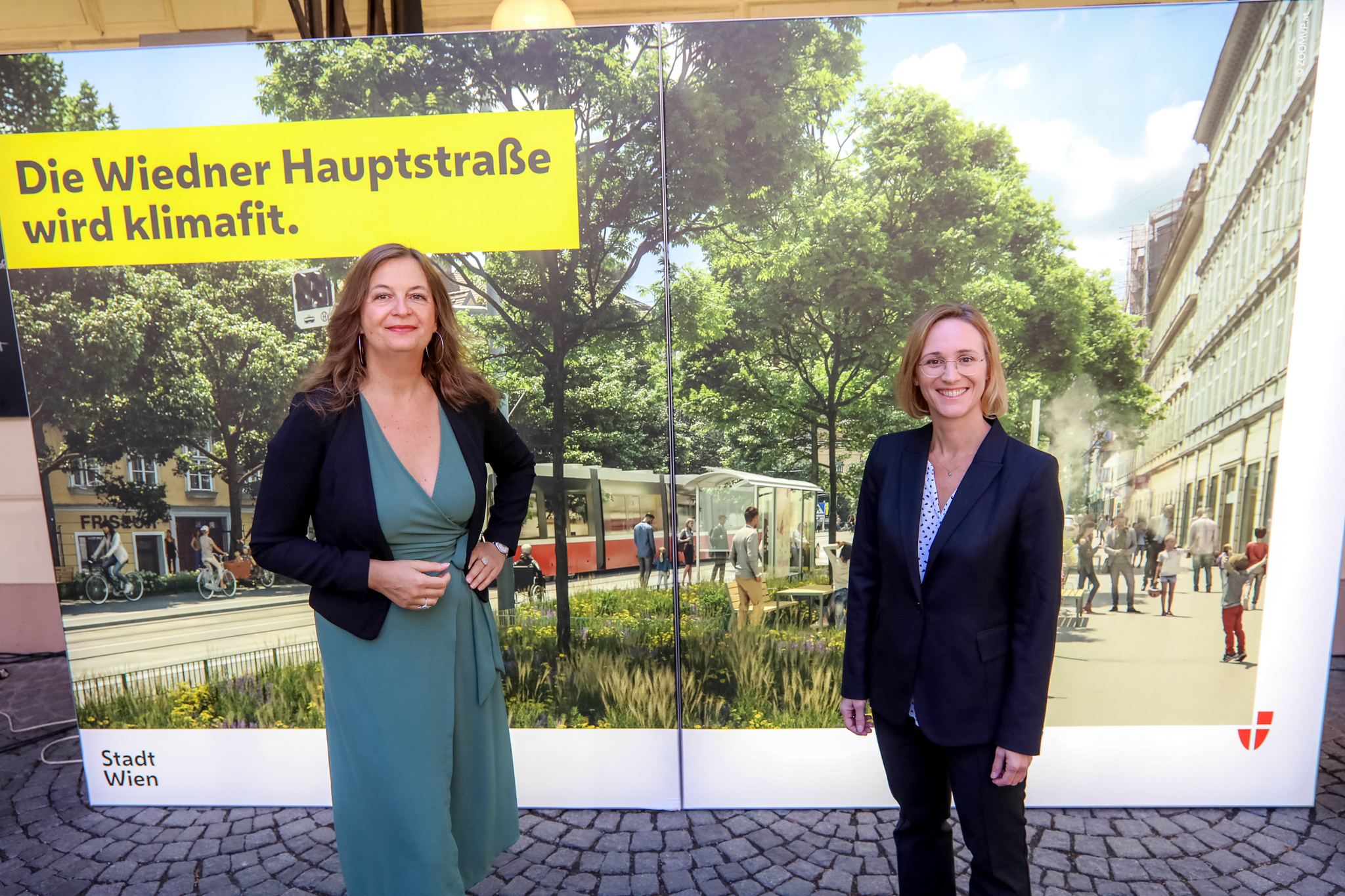 Die Wiedner Hauptstraße wird klimafit
