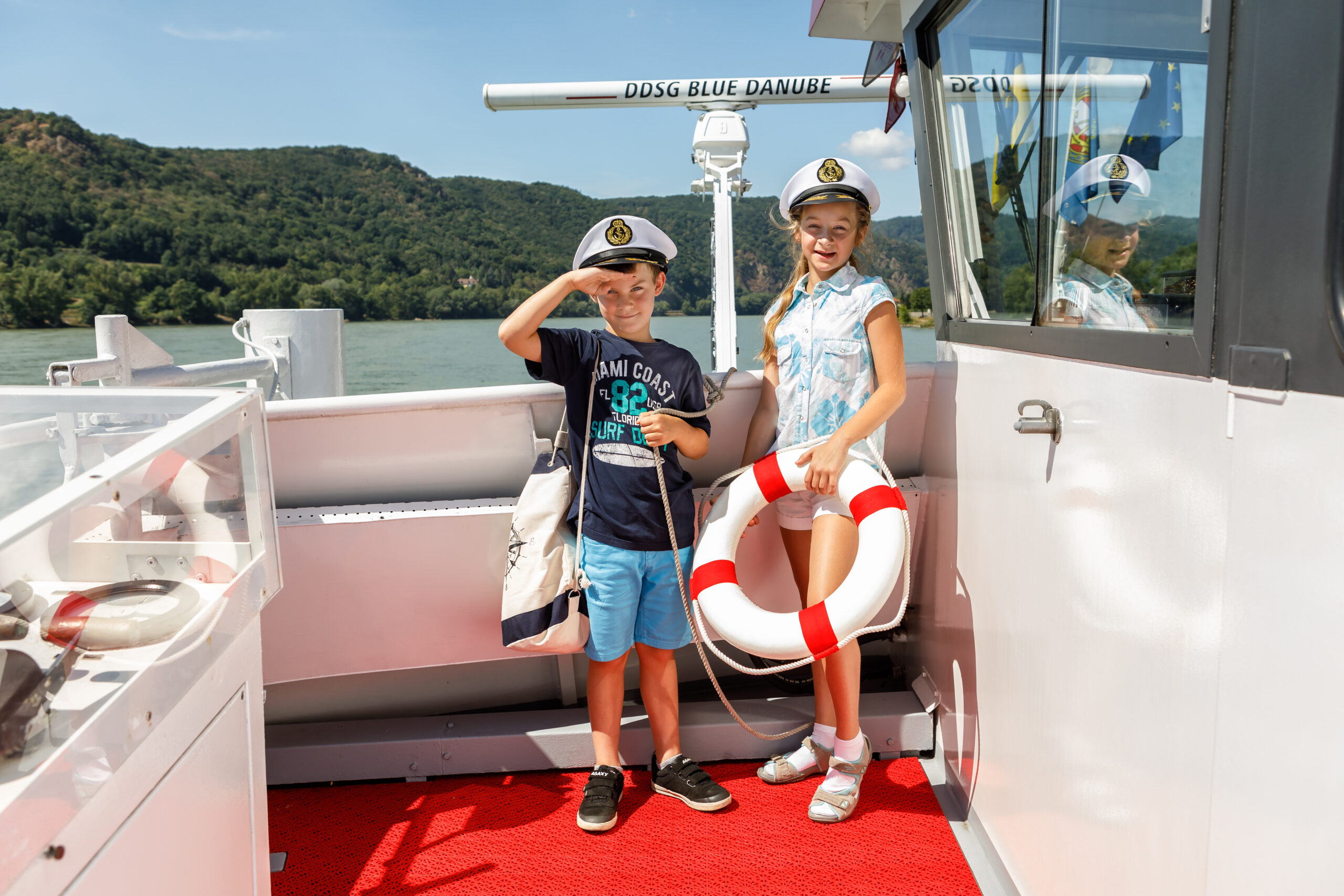 Nach der Schule geht es jetzt gleich auf das Schiff