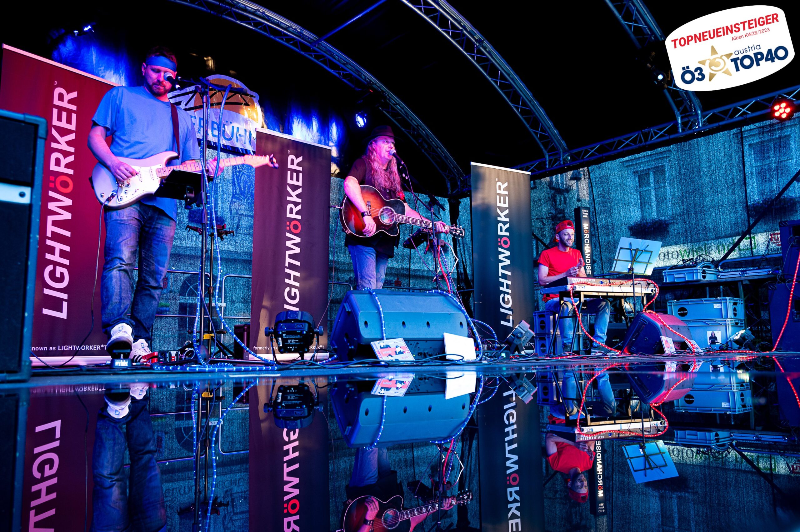 Hitparaden-Stürmer im „Tunnel“: Ein Lichtsturm