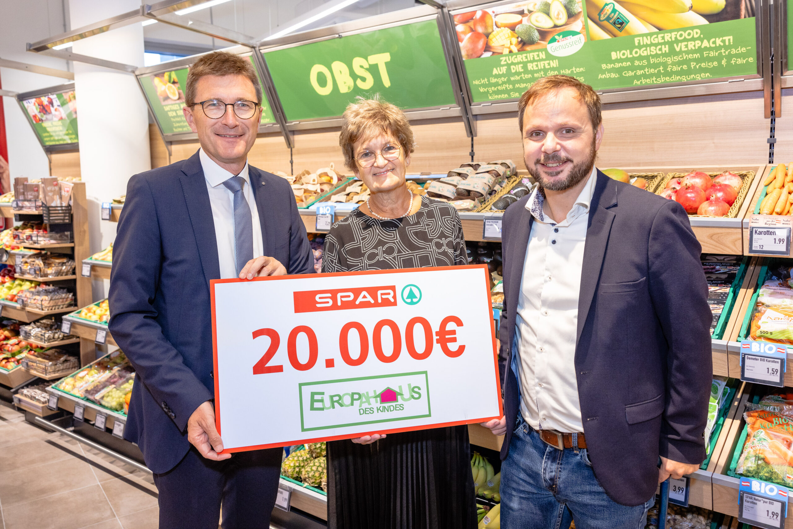 Beachtliche Finanzspritze für Europahaus des Kindes