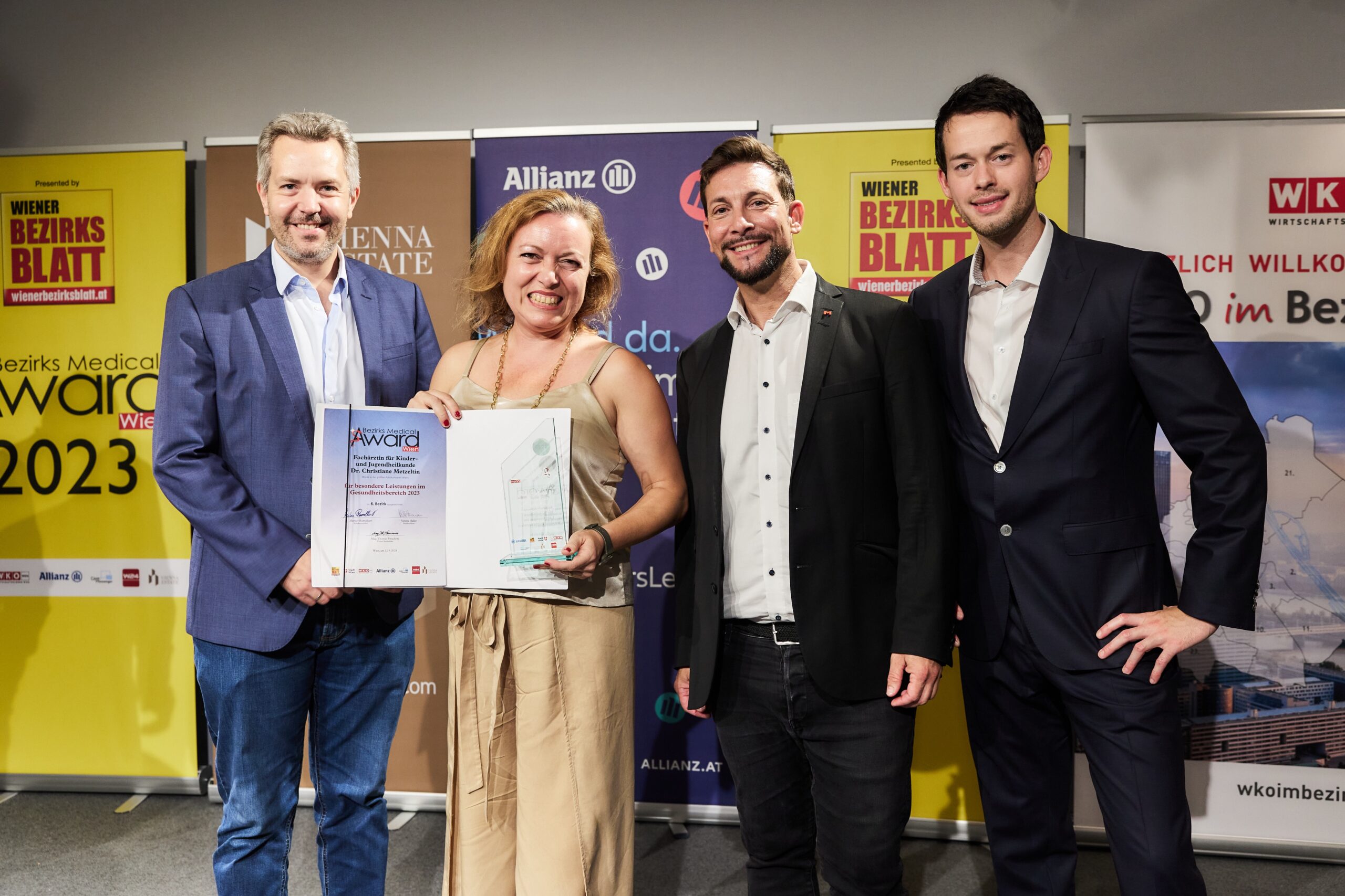 ©Stefan Burghart: Die diesjährigen Gewinner der Bezirks Business Awards in Mariahilf
