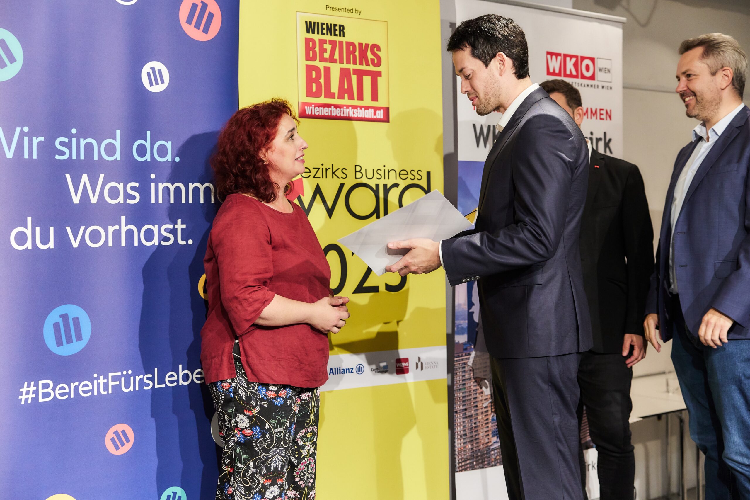 ©Stefan Burghart: Die diesjährigen Gewinner der Bezirks Business Awards in Mariahilf
