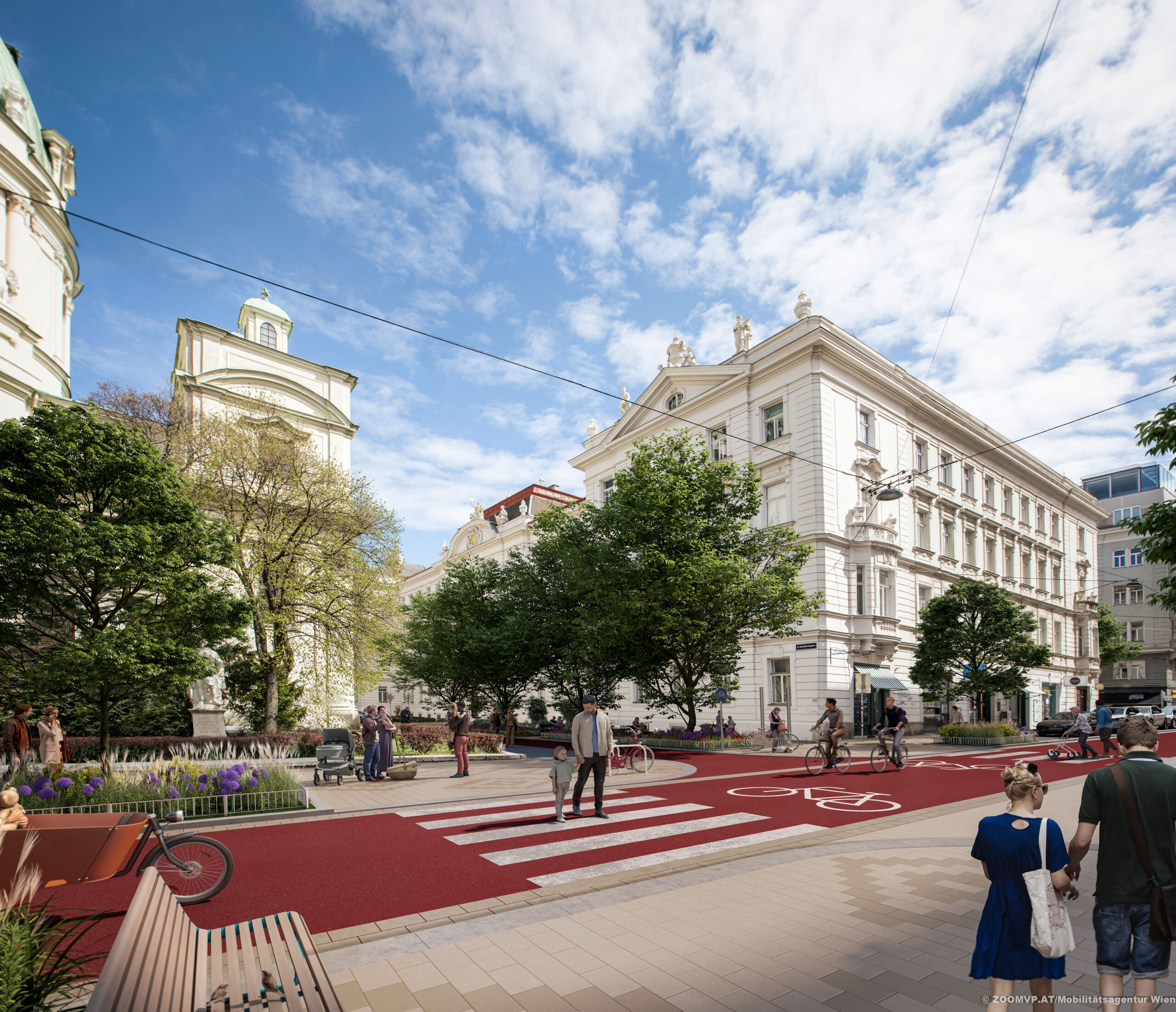 Argentinierstraße: Die erste Umbauphase startet