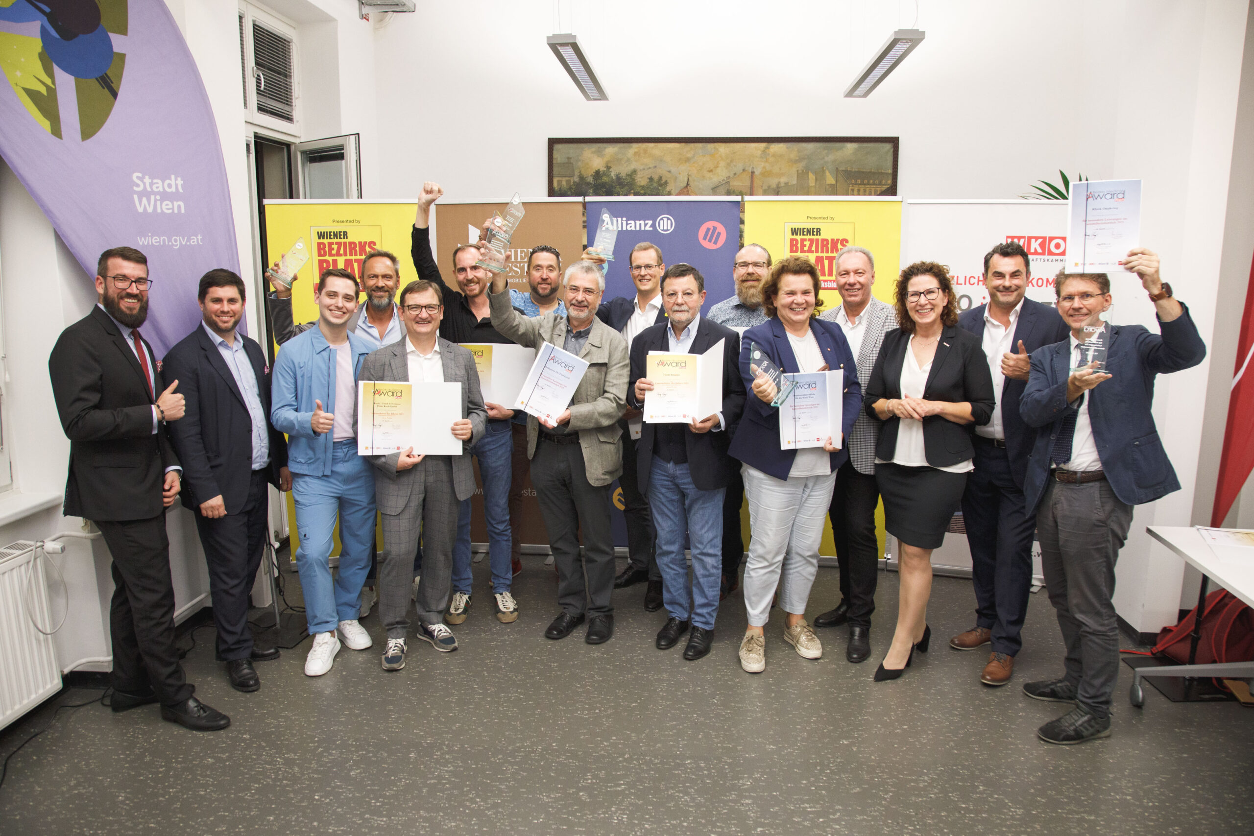 Bezirks Business Awards: Die Sieger aus Ottakring!