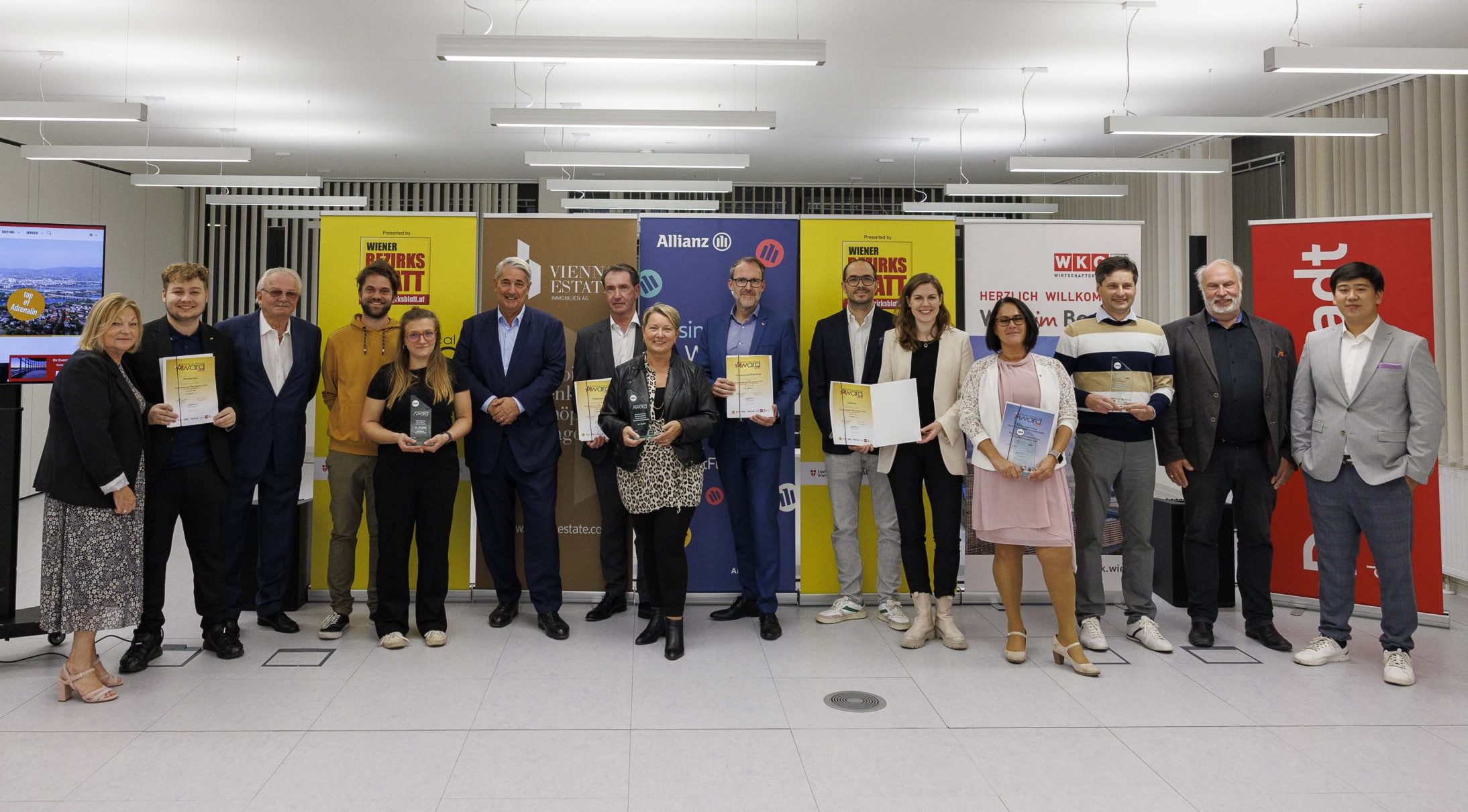 Bezirks Business Awards: Die Sieger der Donaustadt!