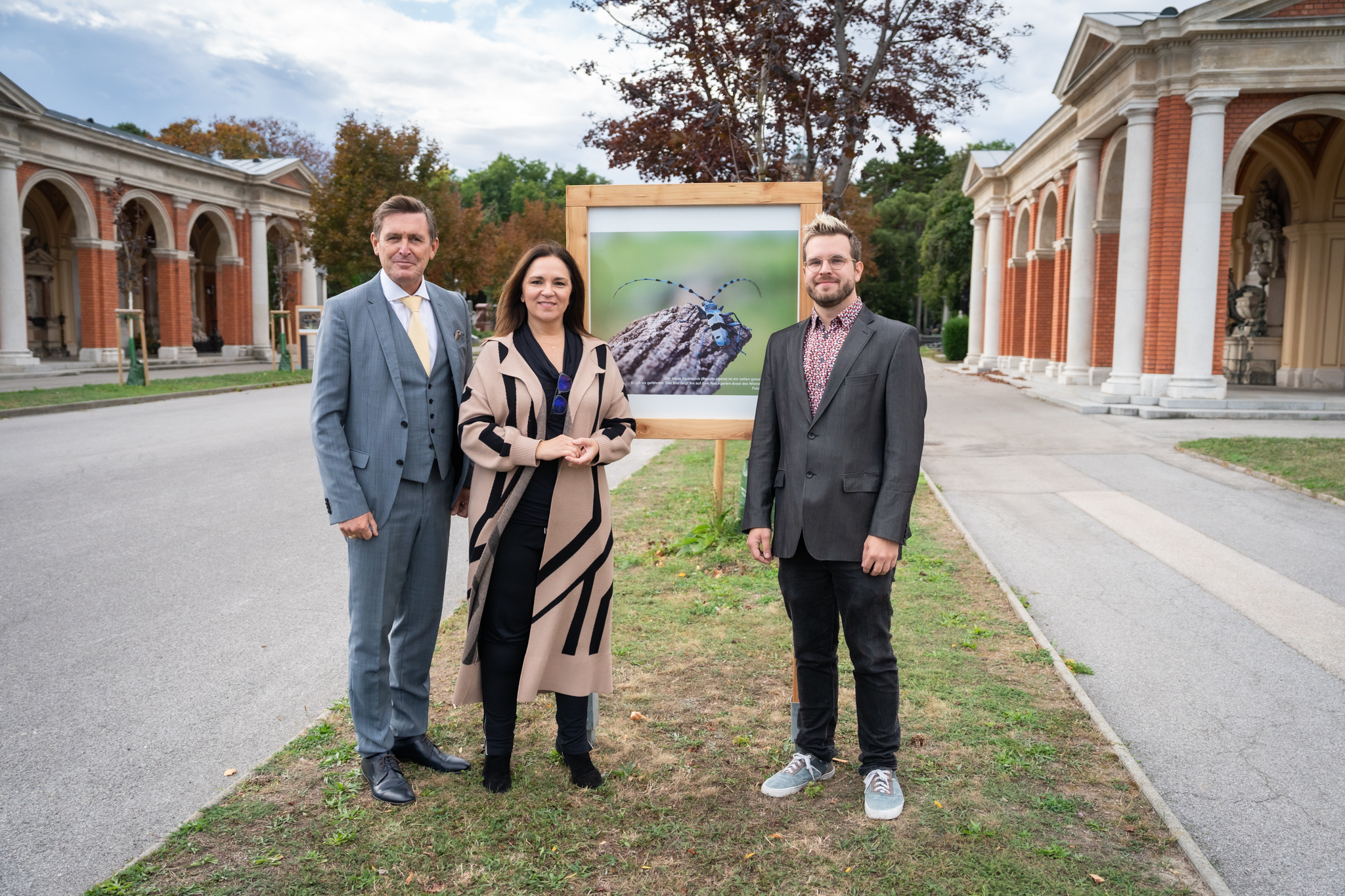 Zentralfriedhof wird längste Outdoor-Galerie Wiens