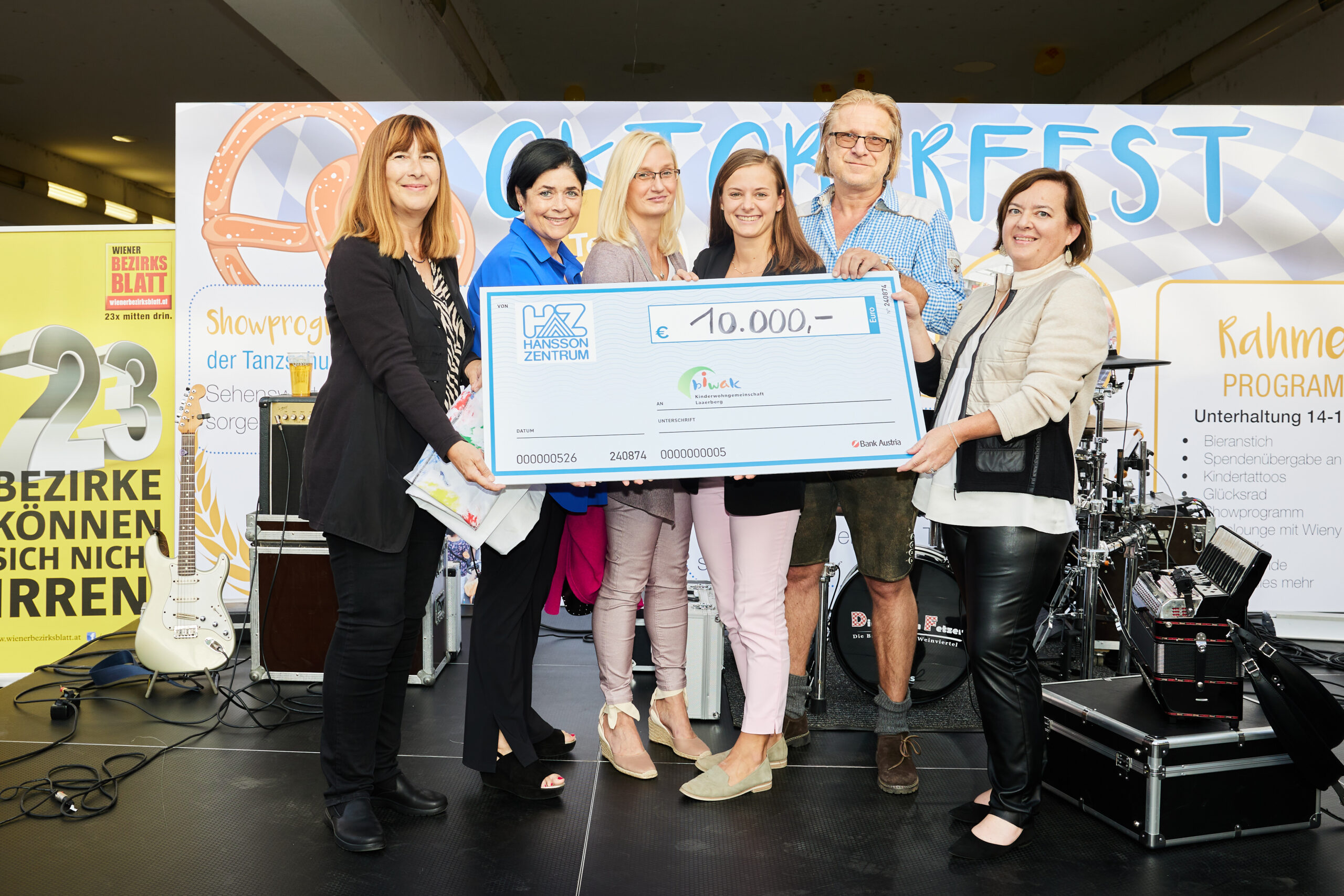 Das Hanssonzentrum feierte für den guten Zweck