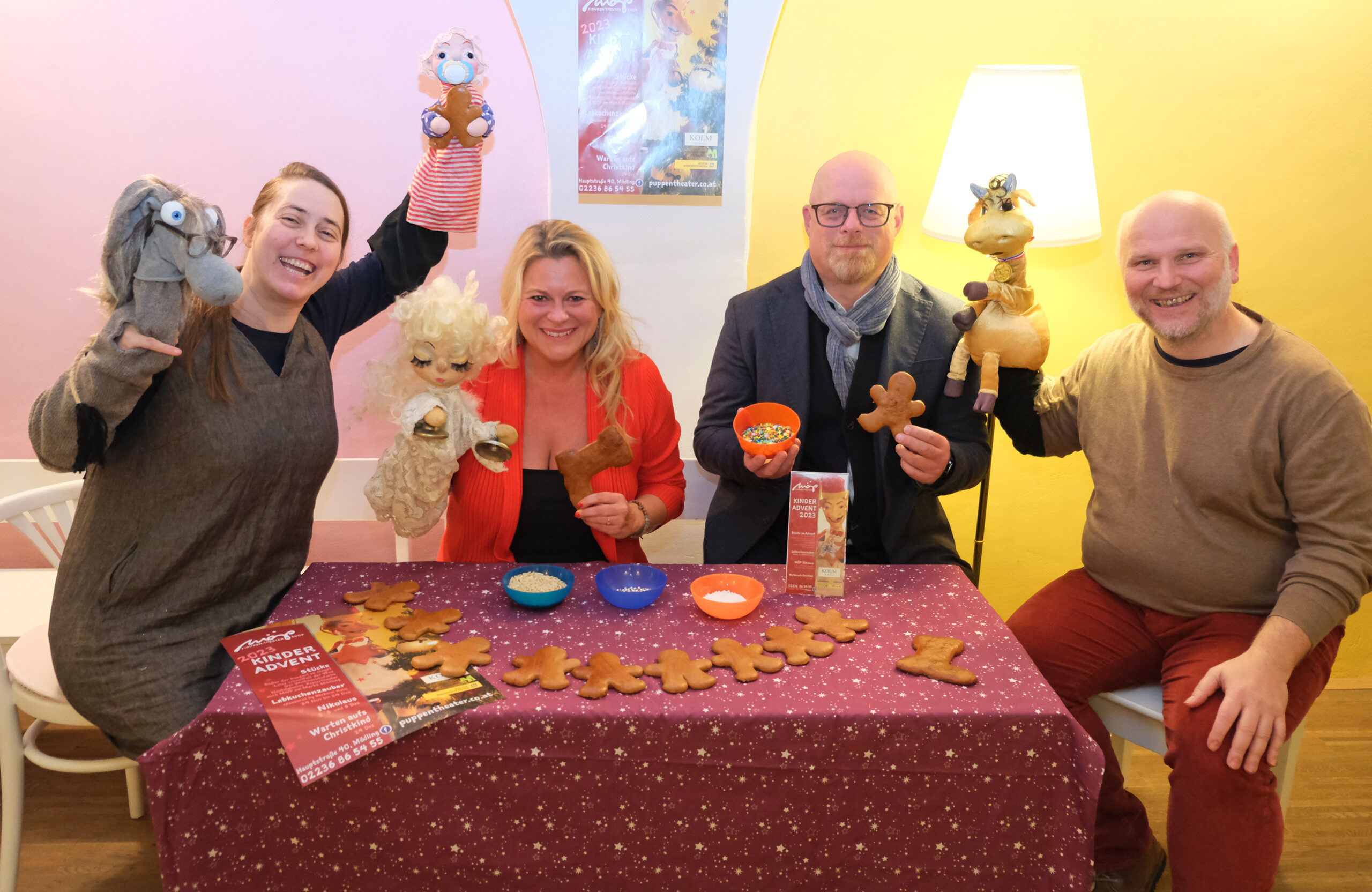 Mödling: “Lebkuchen-Zauber” in der Puppenbühne