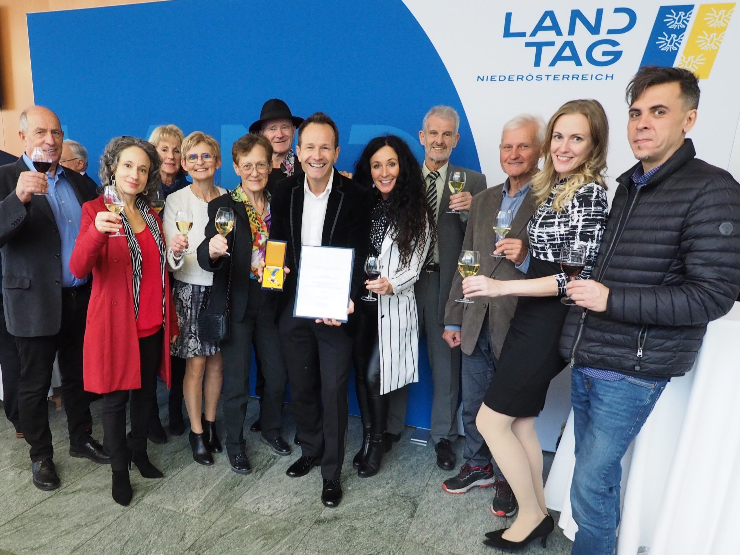 Liesinger Alexander Rüdiger wird von NÖ geehrt