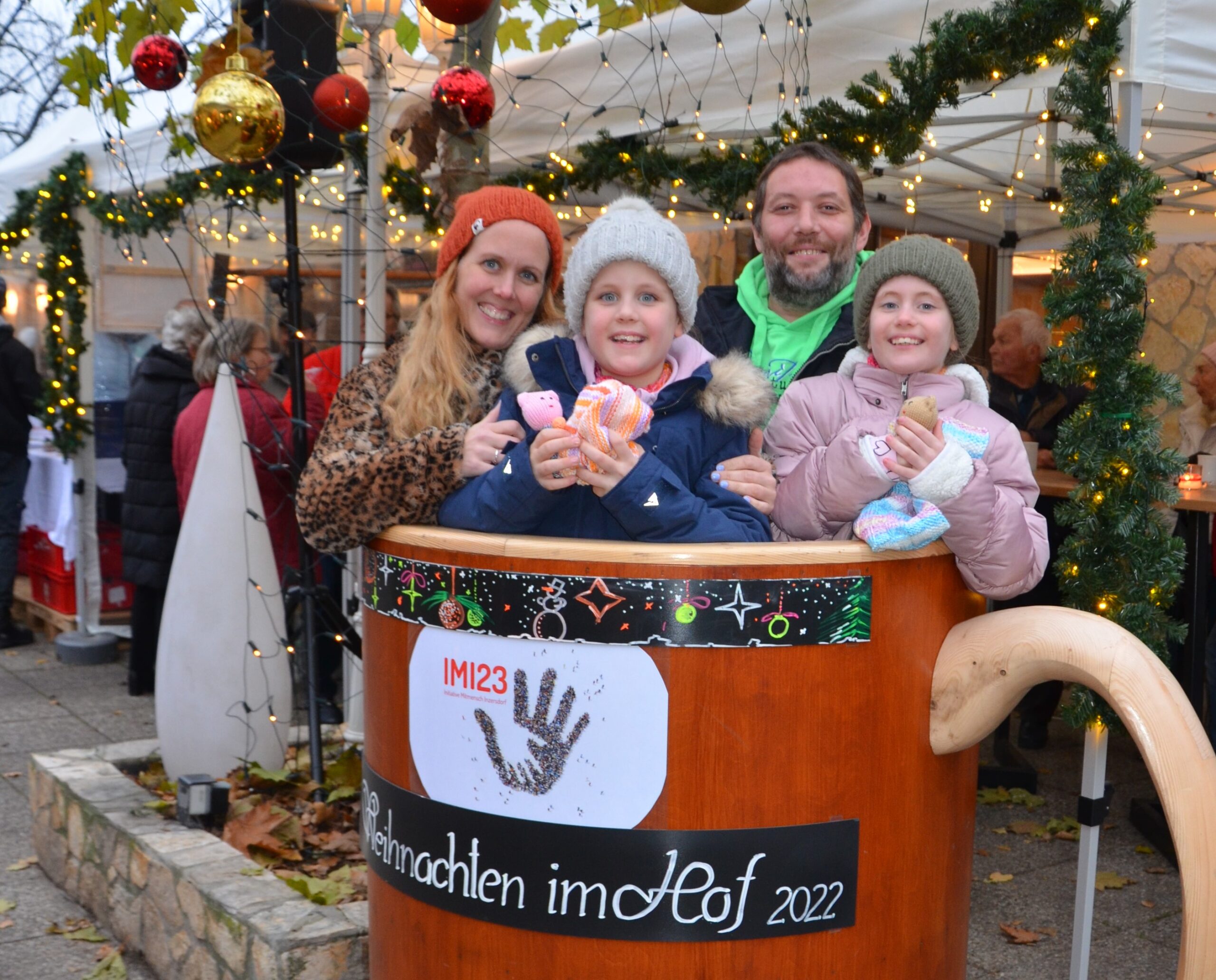 Liesing: Der Adventmarkt im Hof für den guten Zweck
