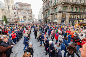 Walzer am Graben: Tanzschulen laden zum Faschingsfinale