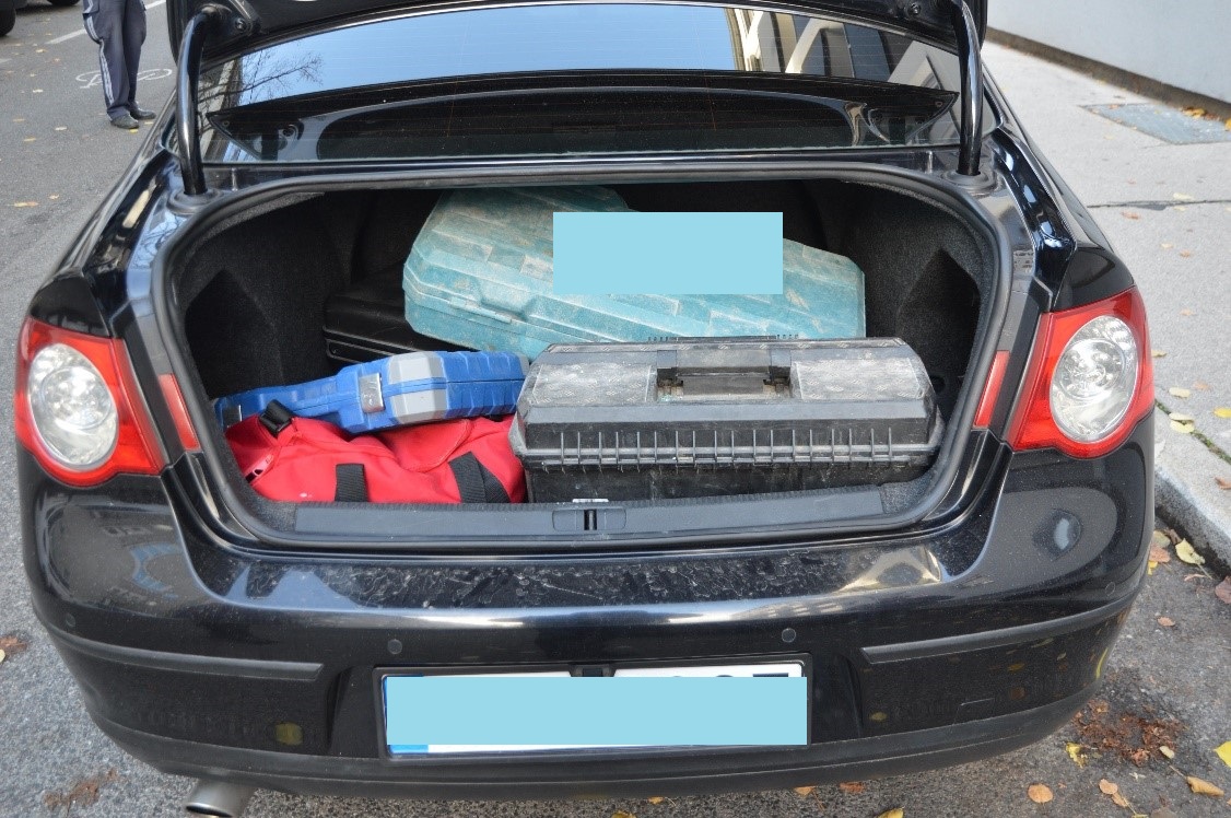 Penzing: Autoknacker nach Verkehrsunfall verhaftet