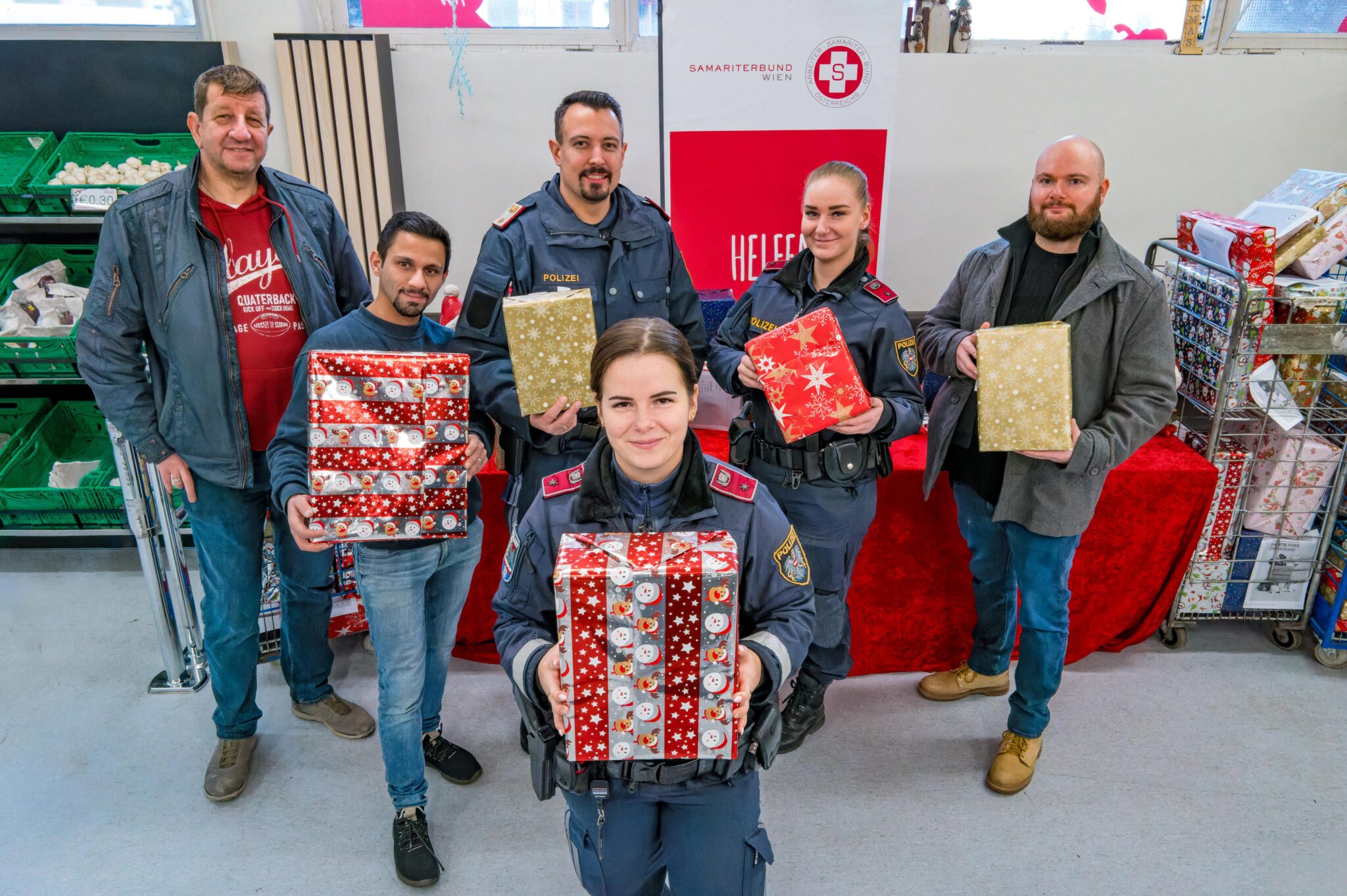 Police Play Christ Child: New Donation Record! - Vienna District Gazette