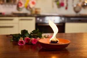 Selfmaid-Serie Teil 24: Tischfeuer aus Kaffeesud