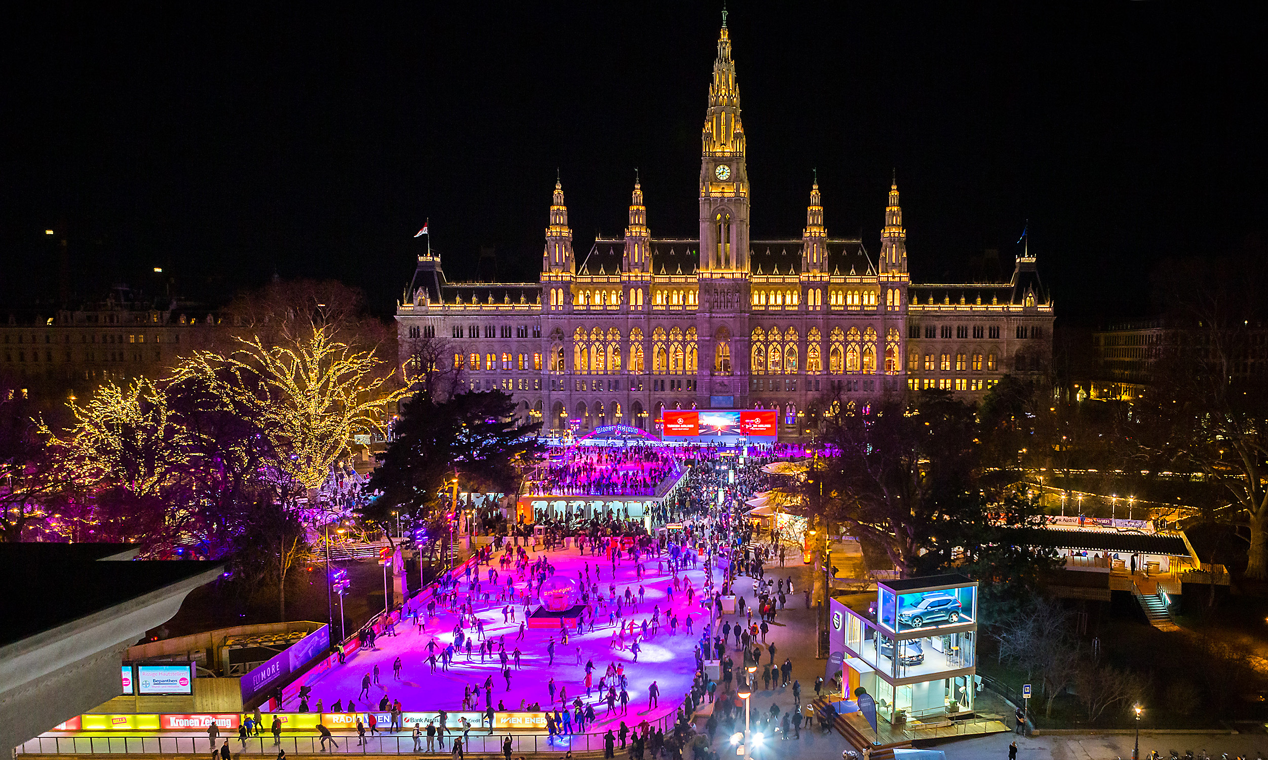 Eis, Eis, Eistraum: Wiens Winterwunder feiert 30. Jubiläum!
