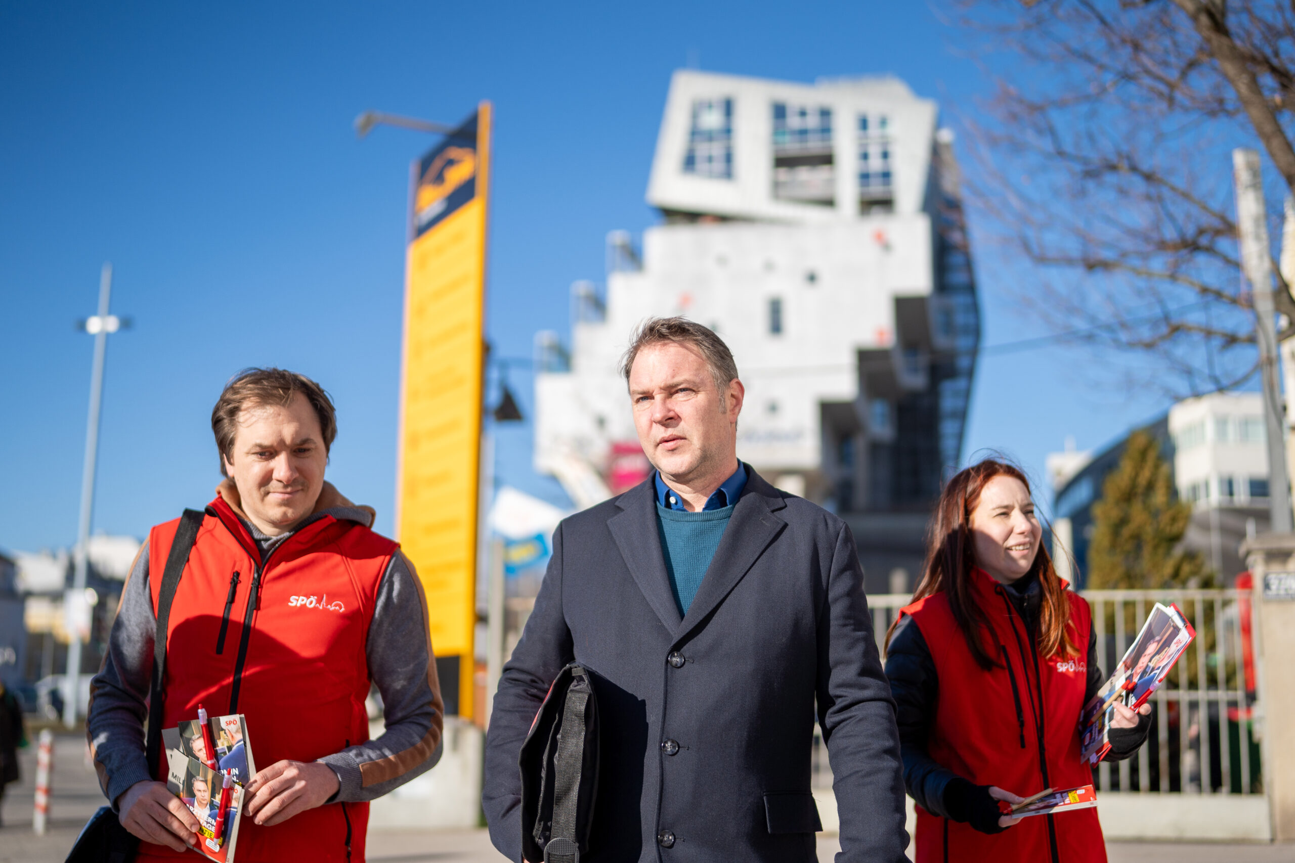 Liesing: Andi Babler im Einsatz für die Gesundheit